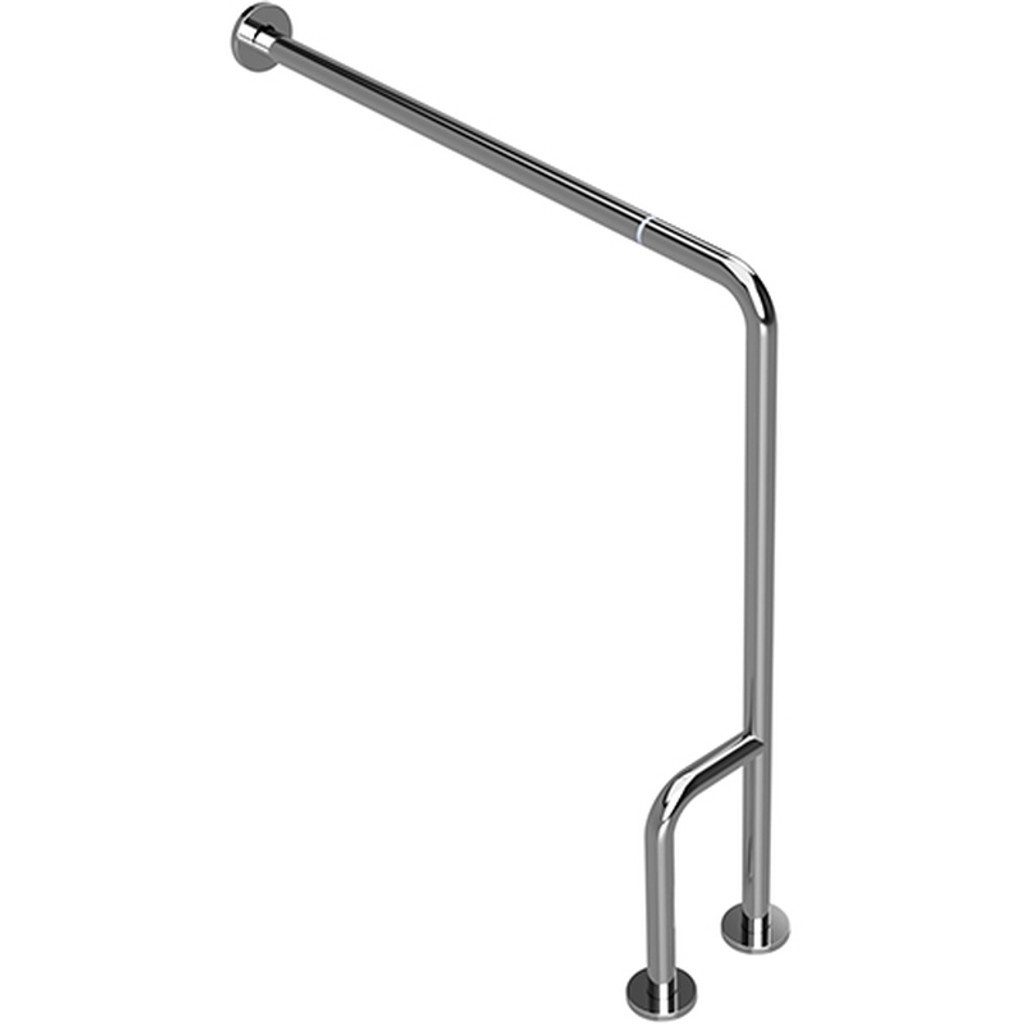 BRILLANTBAD® Stützklappgriff BELP Stützgriff Links Steckbar Edelstahl poliert Bad & WC >> Bohren