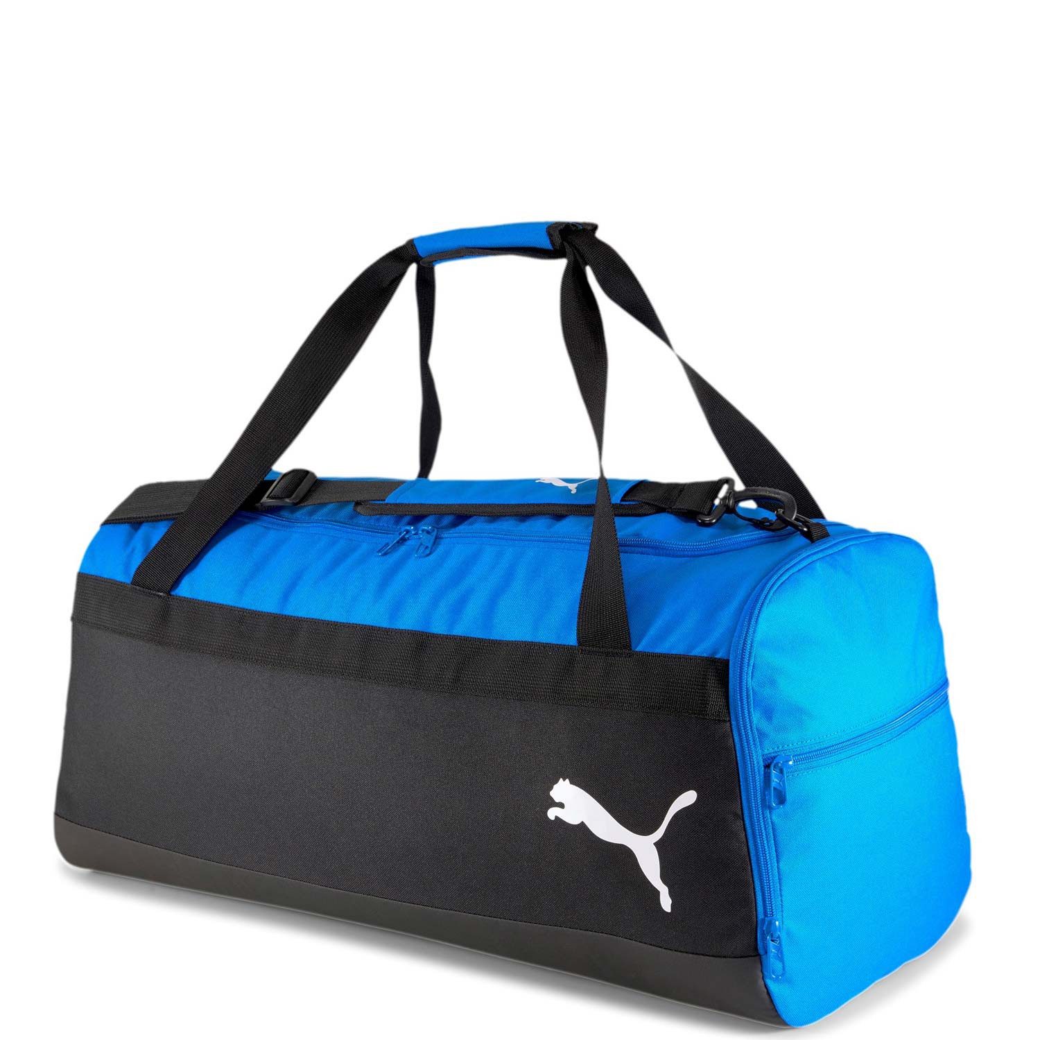 PUMA Freizeitrucksack Puma Reise/Sporttasche M TeamGoal 23 electric blue-black (1-tlg)