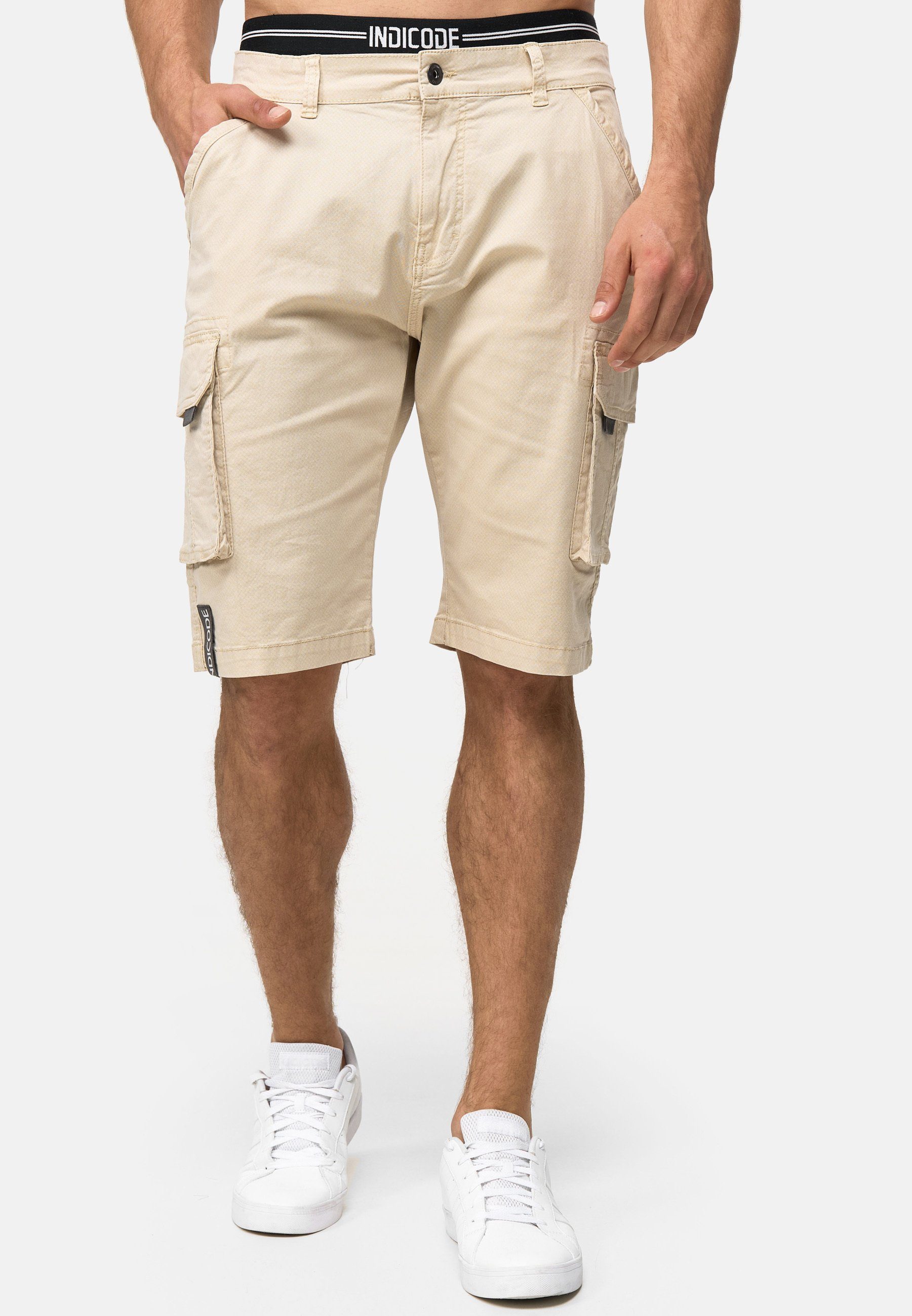 Indicode Cargoshorts Coeur