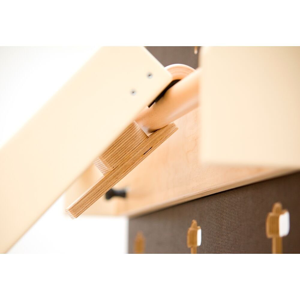 Cube Sports Klettergerüst U3 Einzelelement Rutsche, Ideal zum Baby- und Kinderturnen