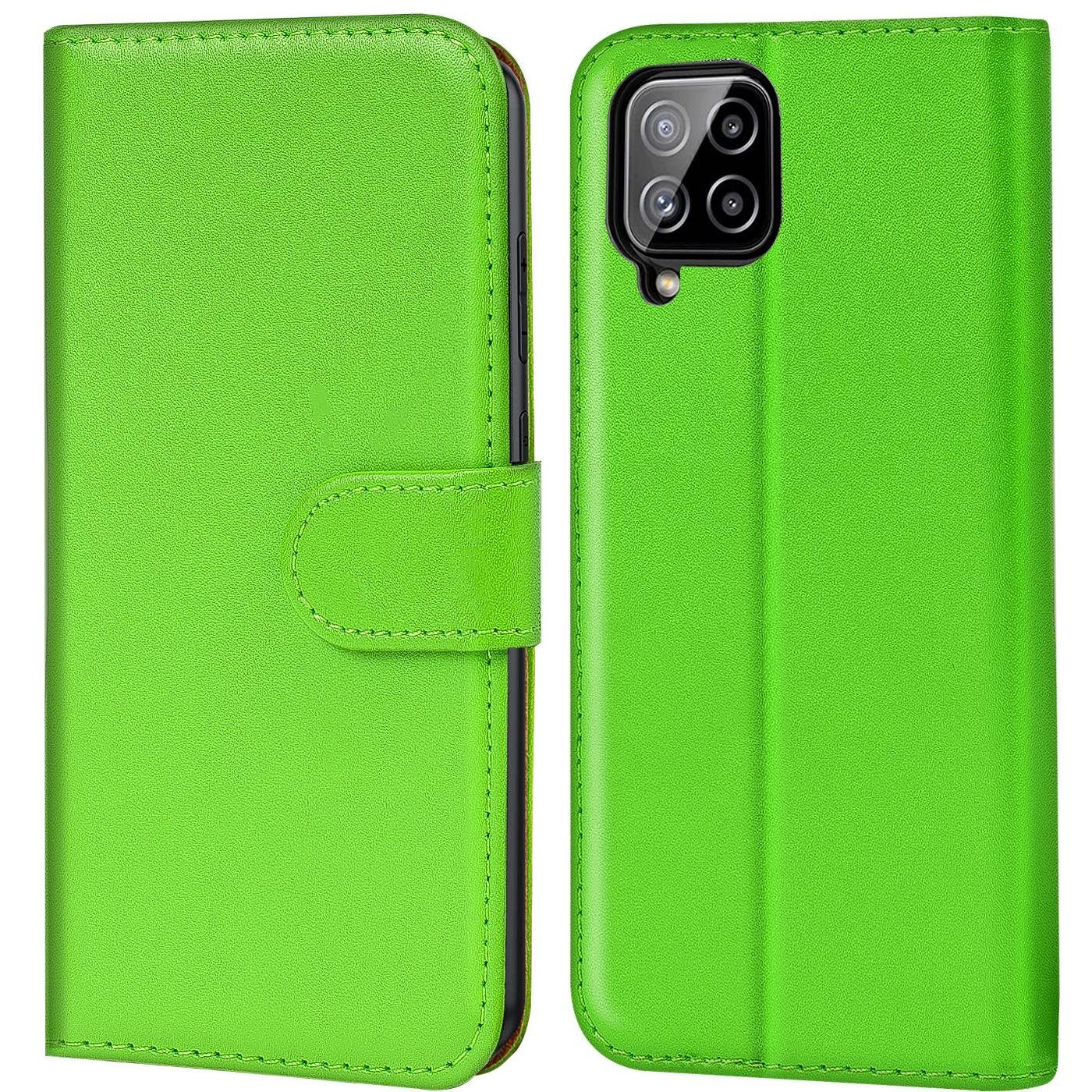 CoolGadget Handyhülle Book Case Handy Tasche für Samsung Galaxy A22 4G, Samsung M22 6,4 Zoll, Hülle Klapphülle Flip Cover für Samsung A22 Schutzhülle stoßfest