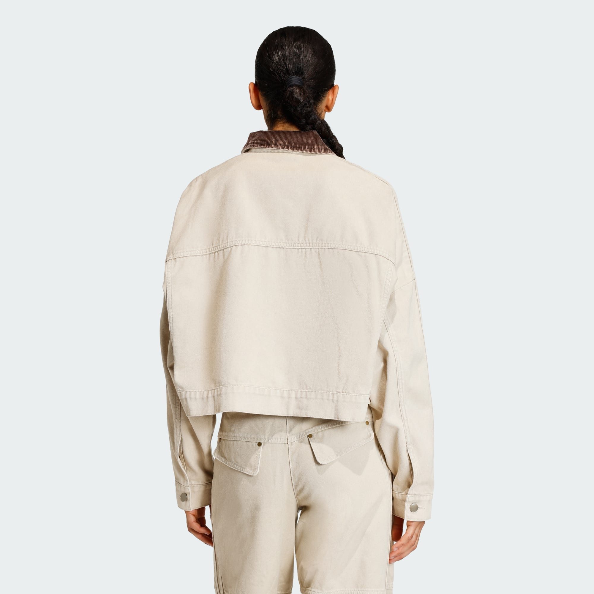 adidas Originals Jeansjacke CANVAS TRACKTOP JACKE (1-St) günstig online kaufen
