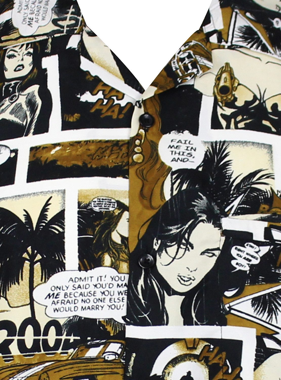 King Kameha Hawaiihemd Comic Funky Hawaii-Hemd günstig online kaufen