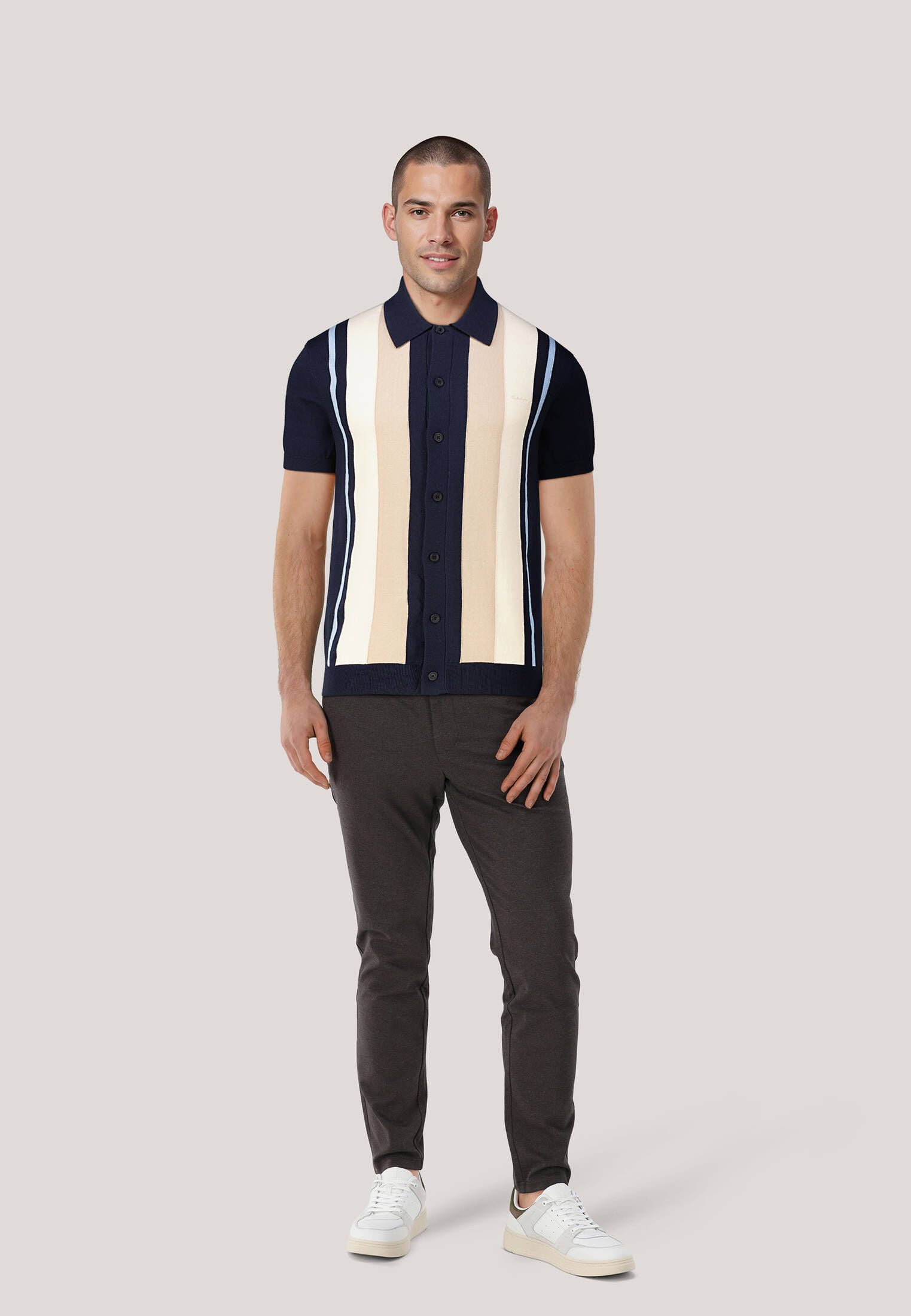 Gant Poloshirt Herren Poloshirt aus Baumwolle günstig online kaufen