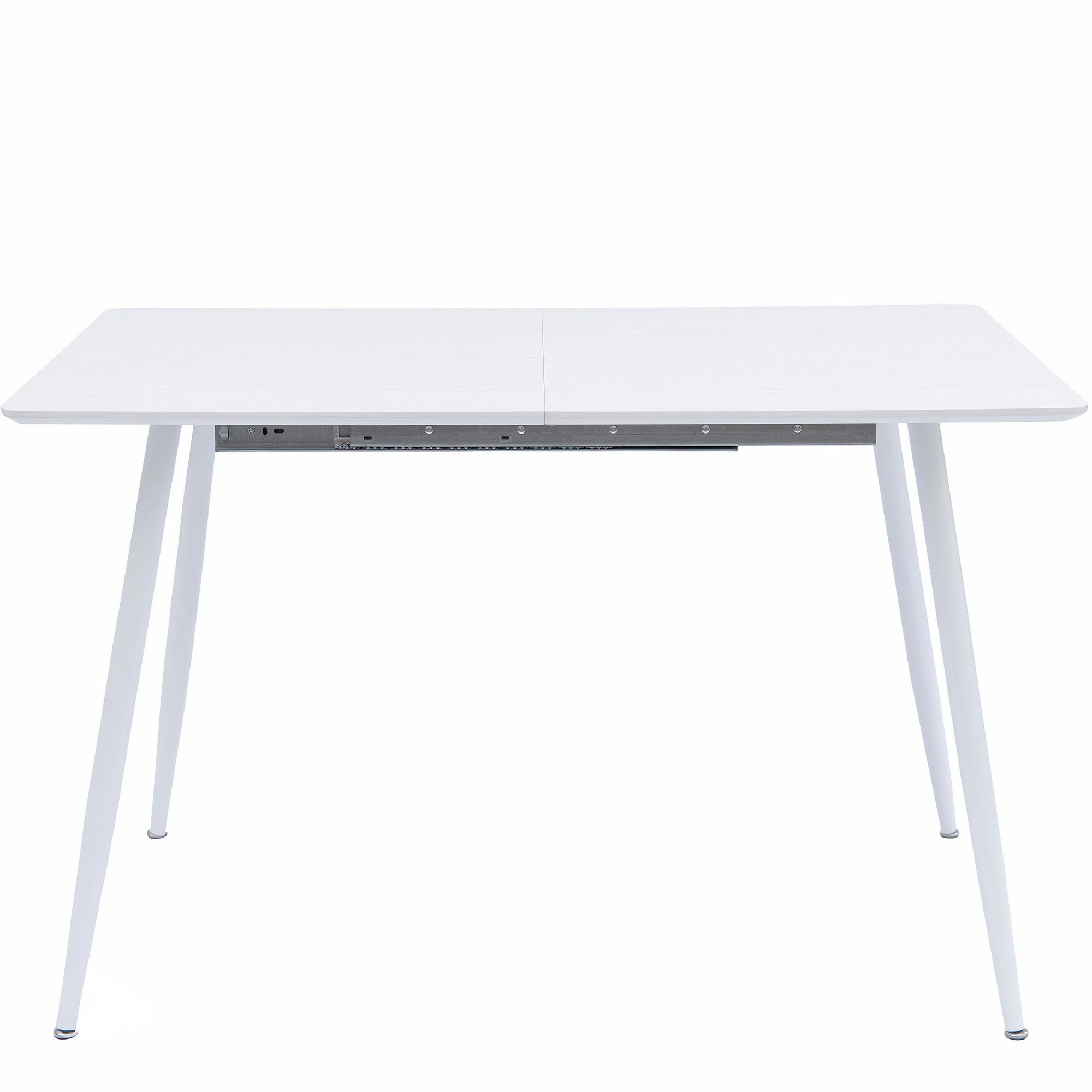 Emilia, ausziehbar 4-10Pers. 120-150-180x80cm Weiß Optik TRISENS Tisch Ovaler Esstisch Esstisch Holz