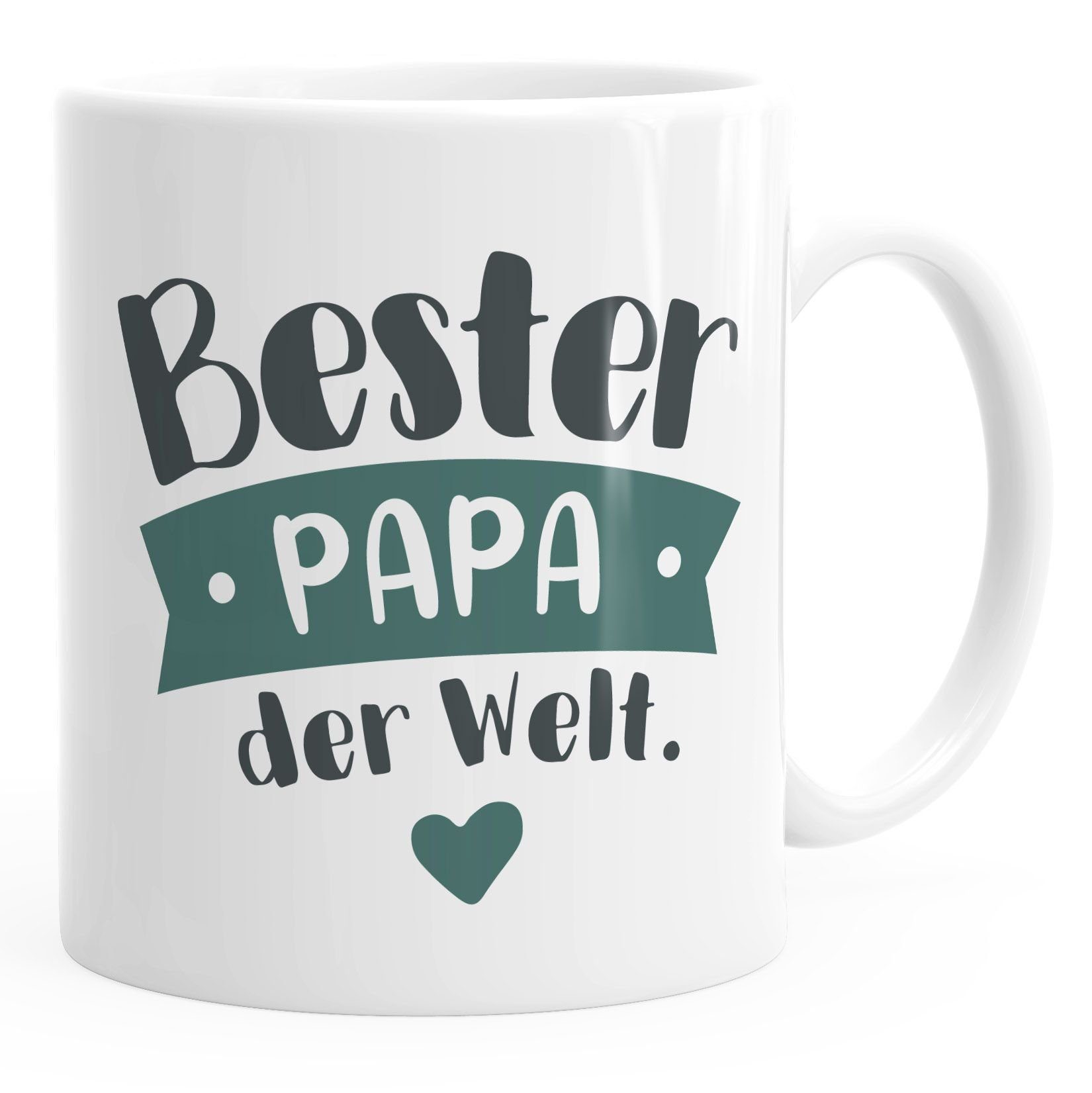 Bester Papa der Welt Tasse Geburtstag Vatertag Geschenkverpackung Kaffeebecher 