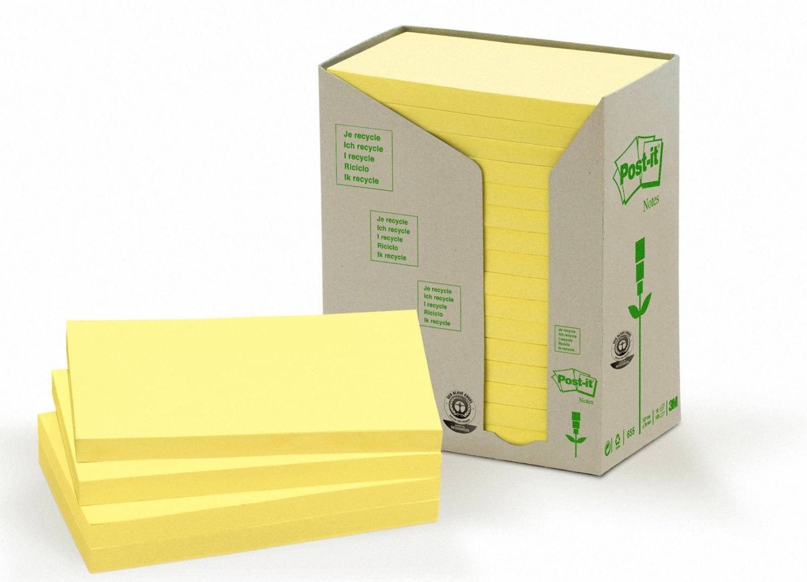 Post-it® Haftnotizen Recycling Notes