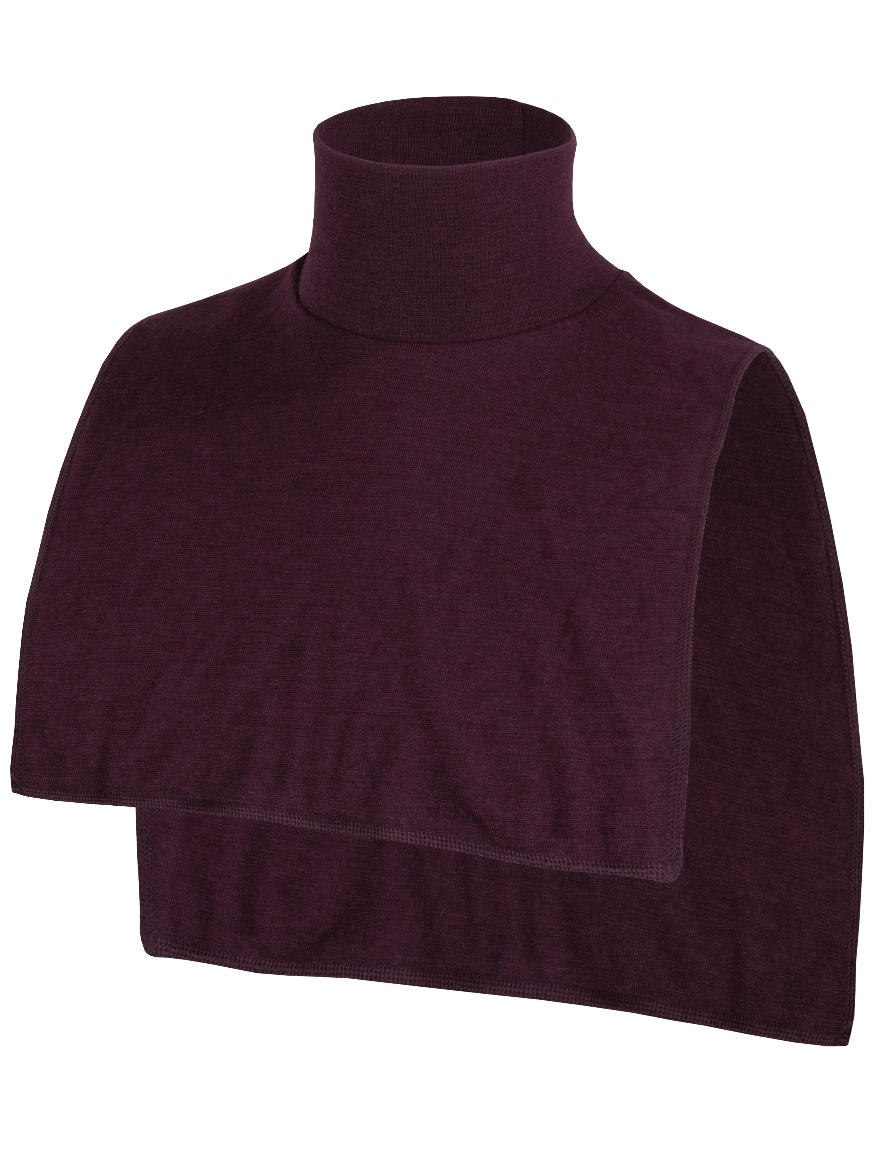 wobera NATUR Halswärmer Stehkrageneinsatz aus 70% Schurwolle und 30% Seide, natürliche Wärme für den empfindlichen Hals- und Nackenbereich