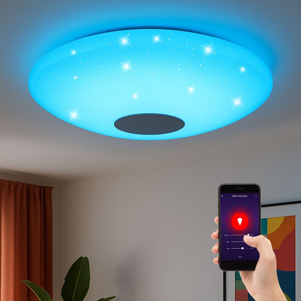 EGLO LED Deckenleuchte, LED-Leuchtmittel fest verbaut, Kaltweiß, Warmweiß, günstig online kaufen