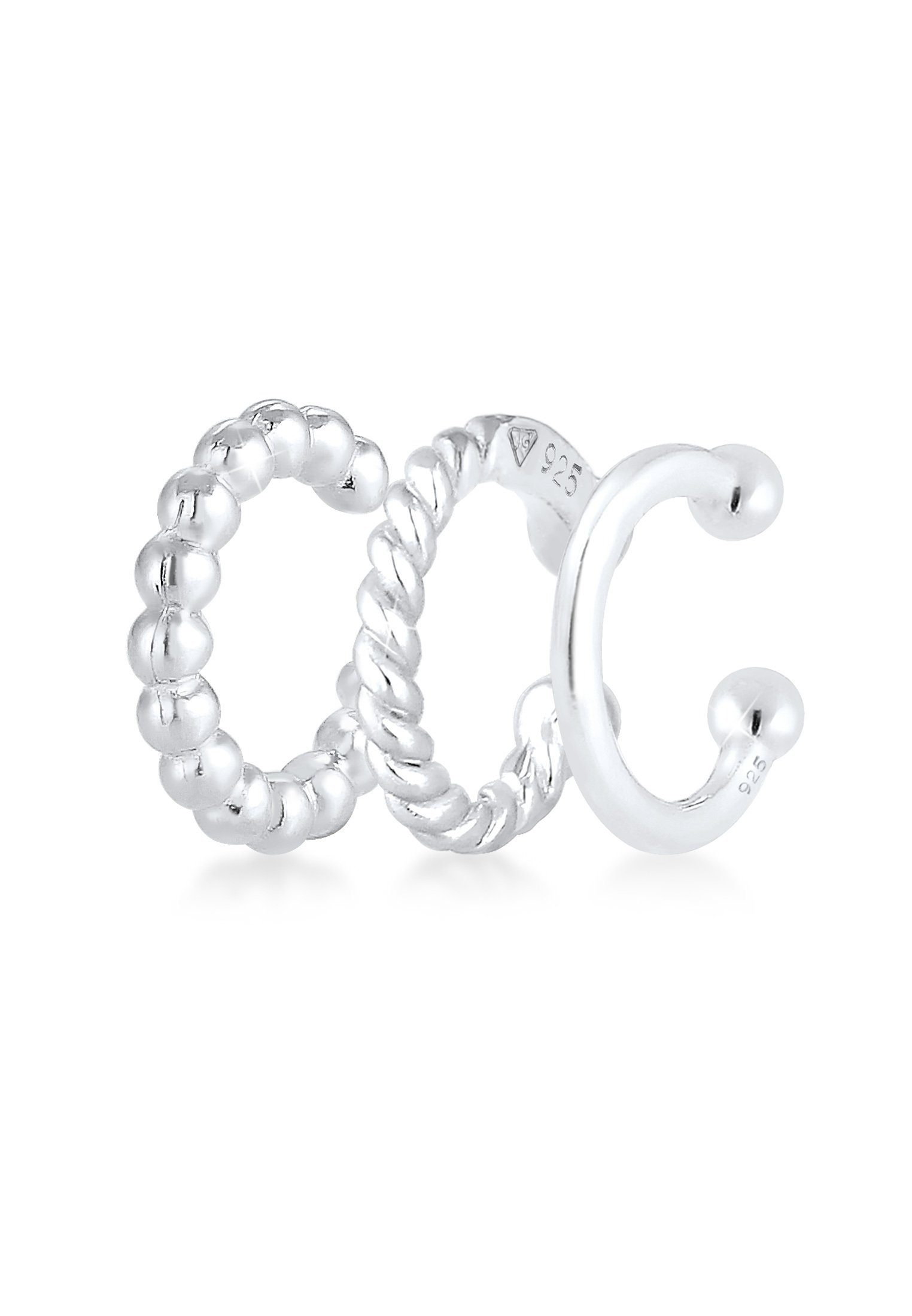 Elli Single-Ohrhaken Ohrklemme Ear Cuff 3er günstig online kaufen