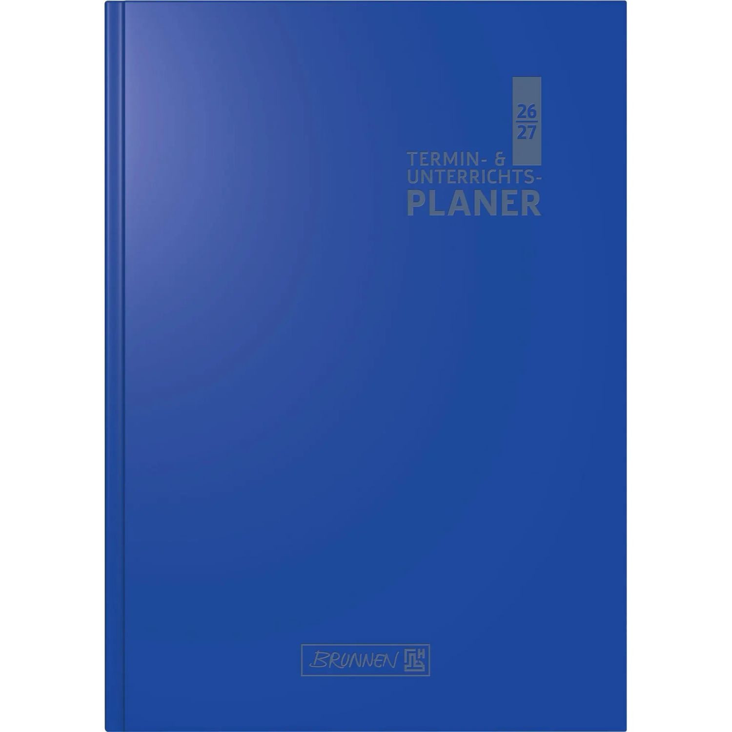 Baier & Schneider Lehrerkalender Termin- & Unterrichtsplaner 2026/2027, A5, Kunststoff, blau