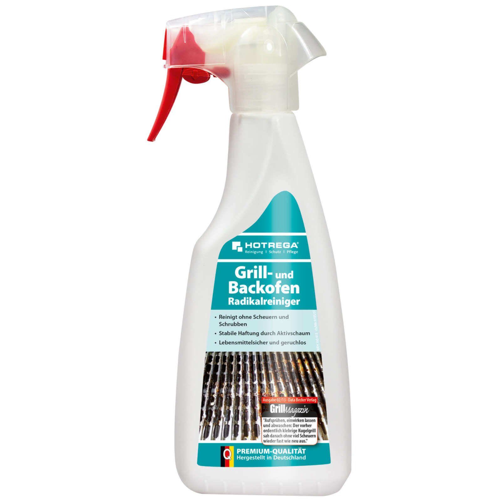 HOTREGA® Grill & Backofen Radikalreiniger Очиститель духовки Очиститель гриля 500ml Очиститель духовки