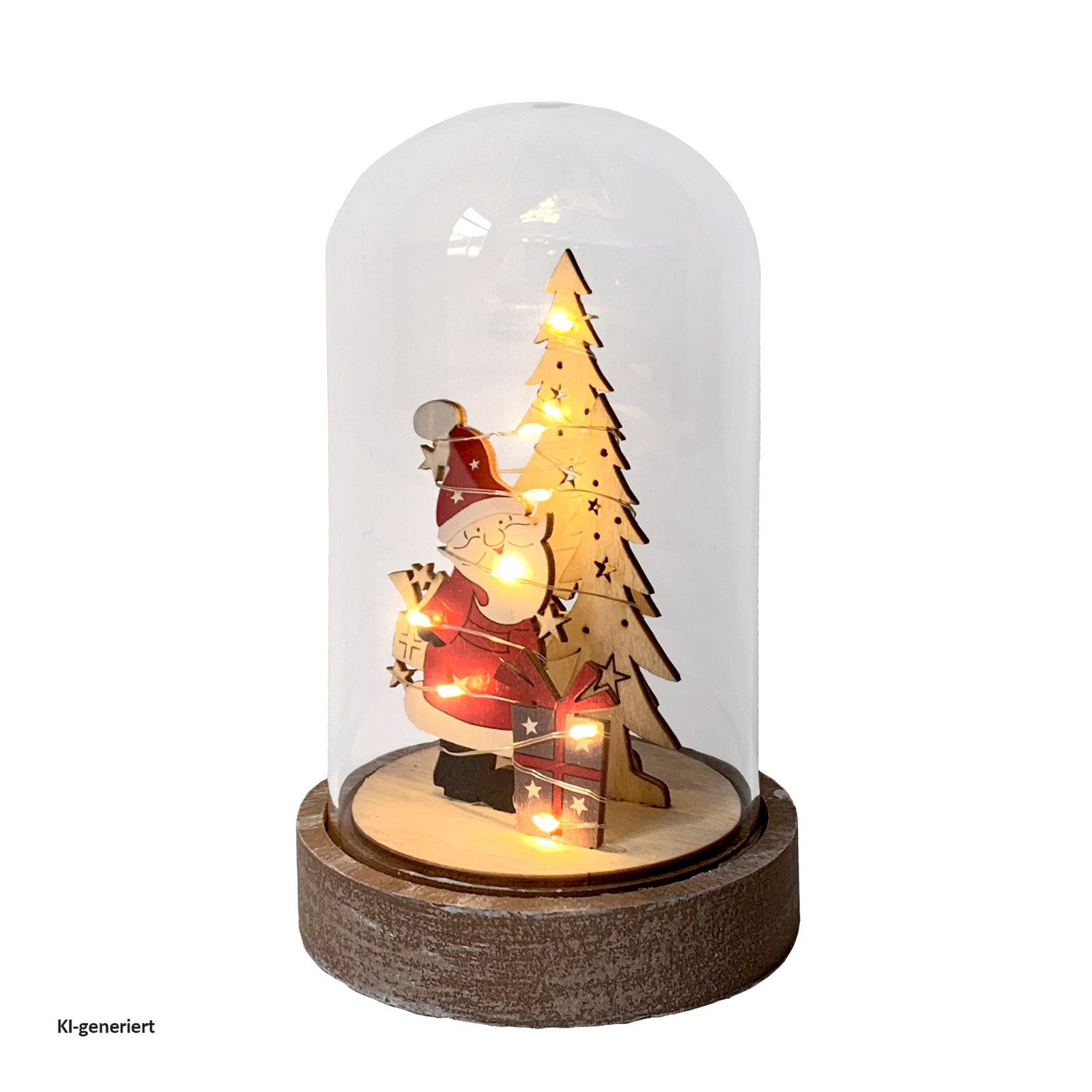 HTI-Living Weihnachtsfigur Beleuchtete Weihnachtsdekoration (Stück, 1 St., 1 Leuchtdeko, ohne Batterien), Leuchtdeko batteriebetrieben