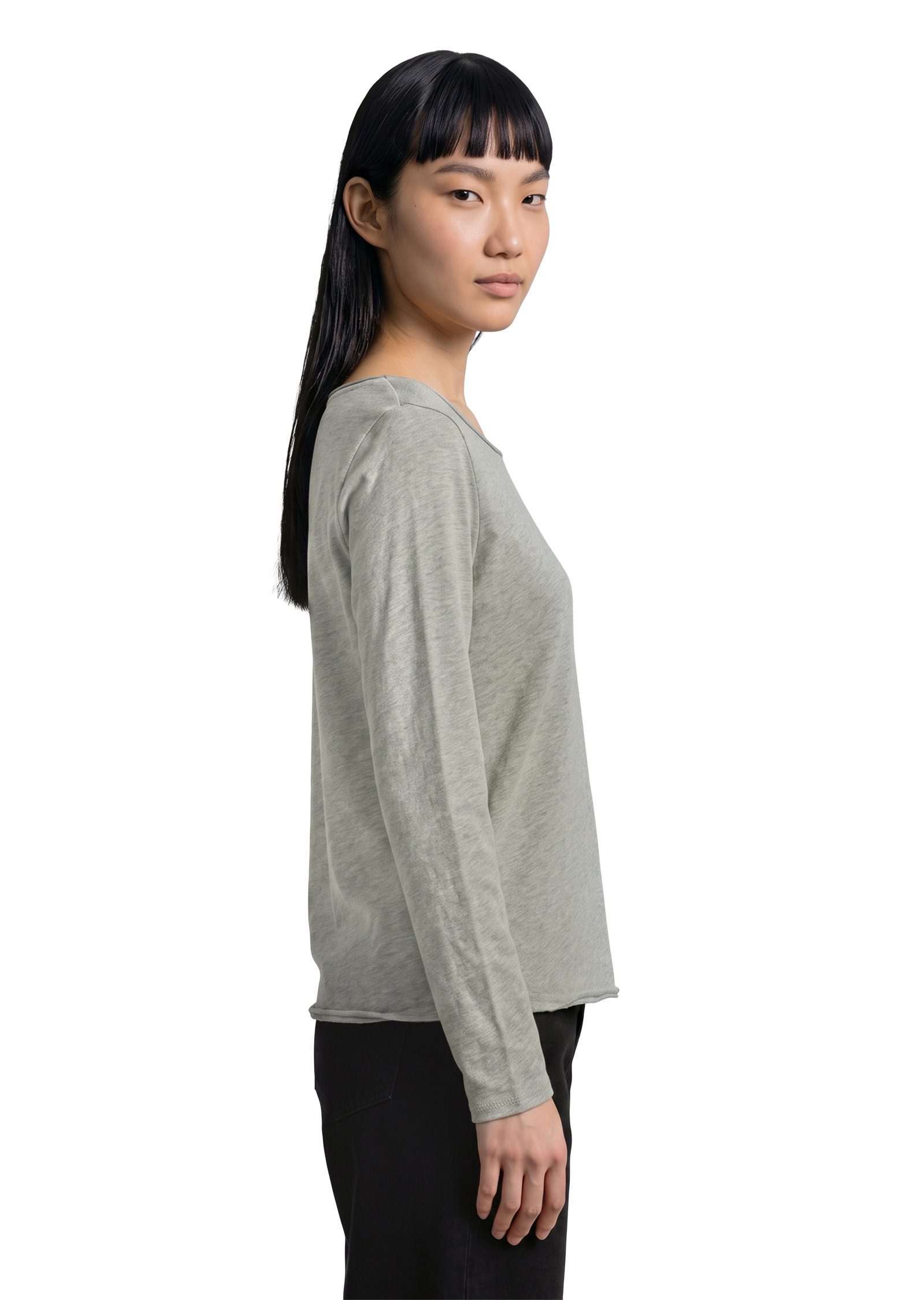 Marc O'Polo DENIM Langarmshirt aus Organic Cotton – Bild 2 von 5