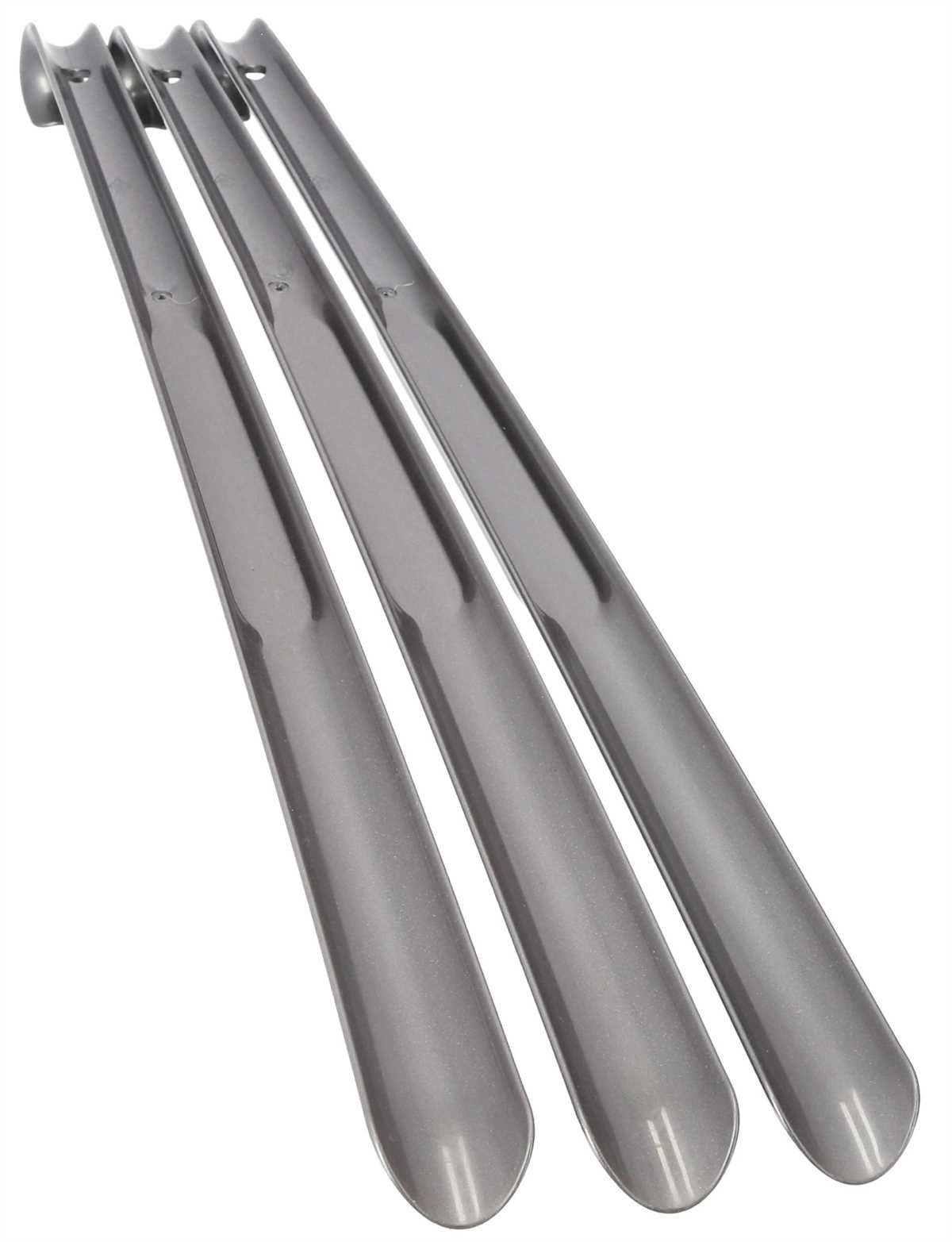 Metall Schuhanzieher Schuhlöffel Anziehhilfe stabil Stahl lang 52 cm XL