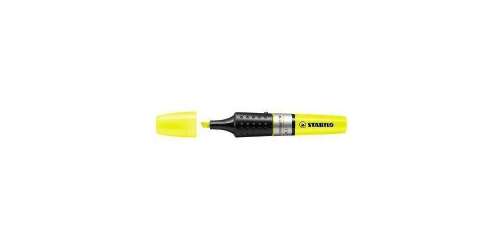 2-5mm ® LUMINATOR® STABILO Textilmarker gelb Textmarker Keilspitze