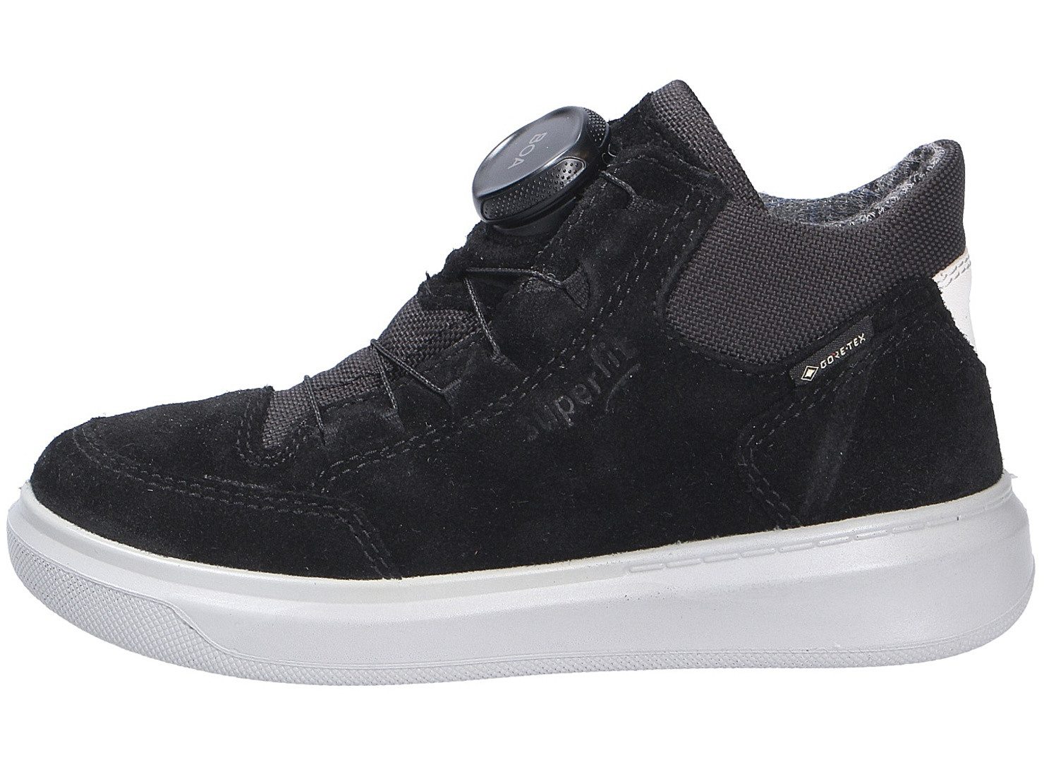 Superfit Superfit Jungen Halbschuh schwarz Größe Schnürschuh