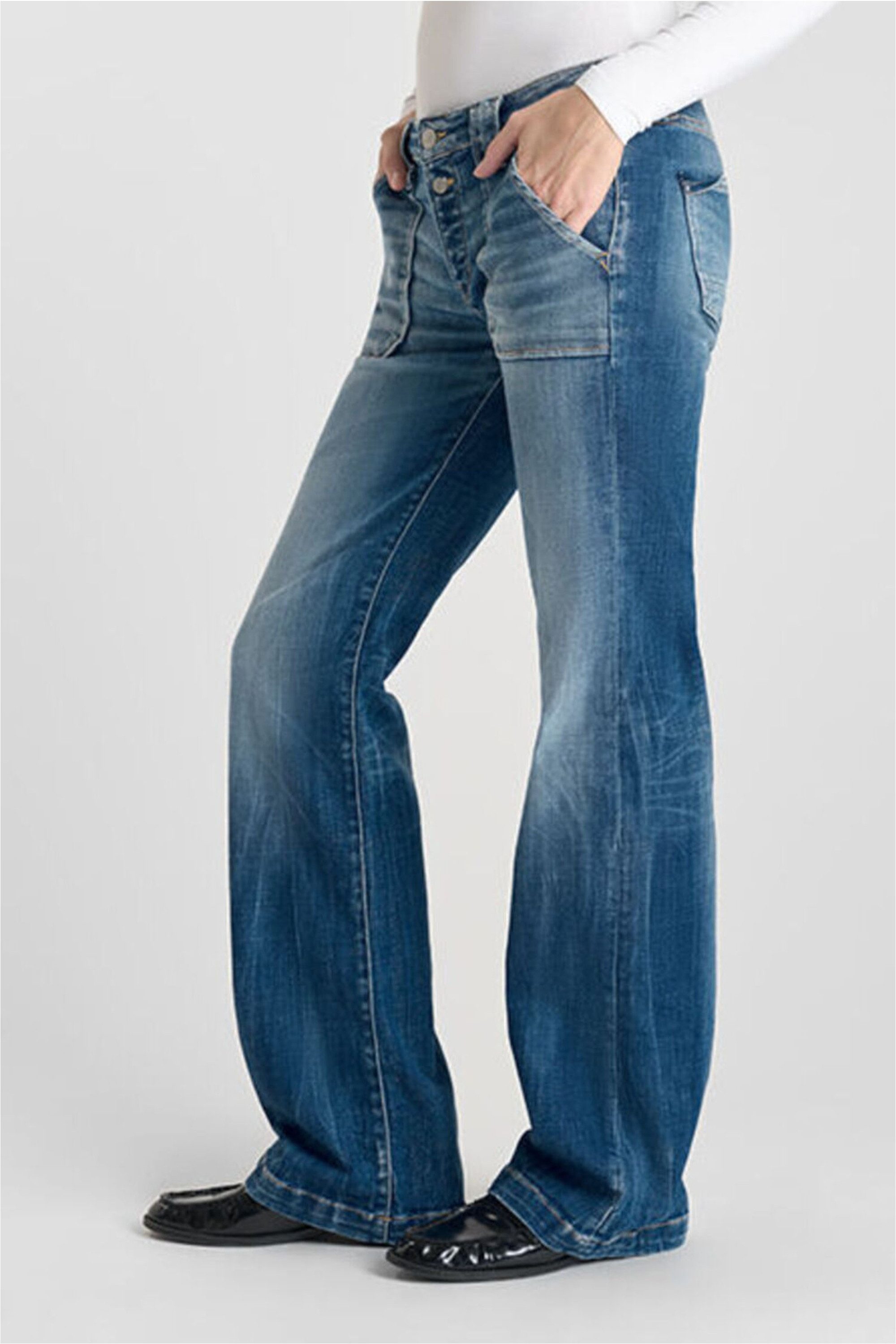 Le Temps Des Cerises Bequeme Jeans mit Boocut-Schnitt