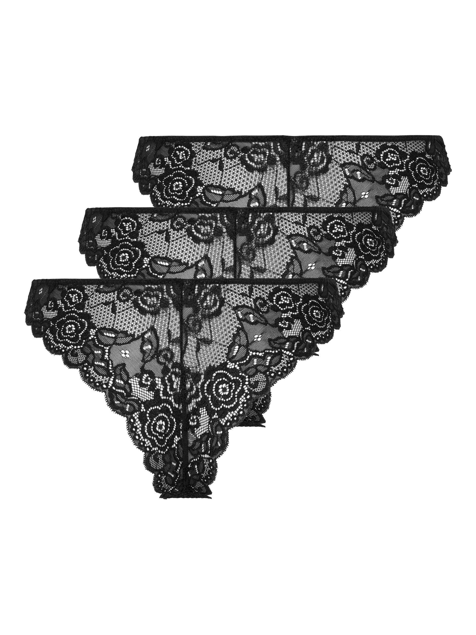 Brasilslip ONLCHLOE LACE BRAZIL 3-PACK NOOS ACC