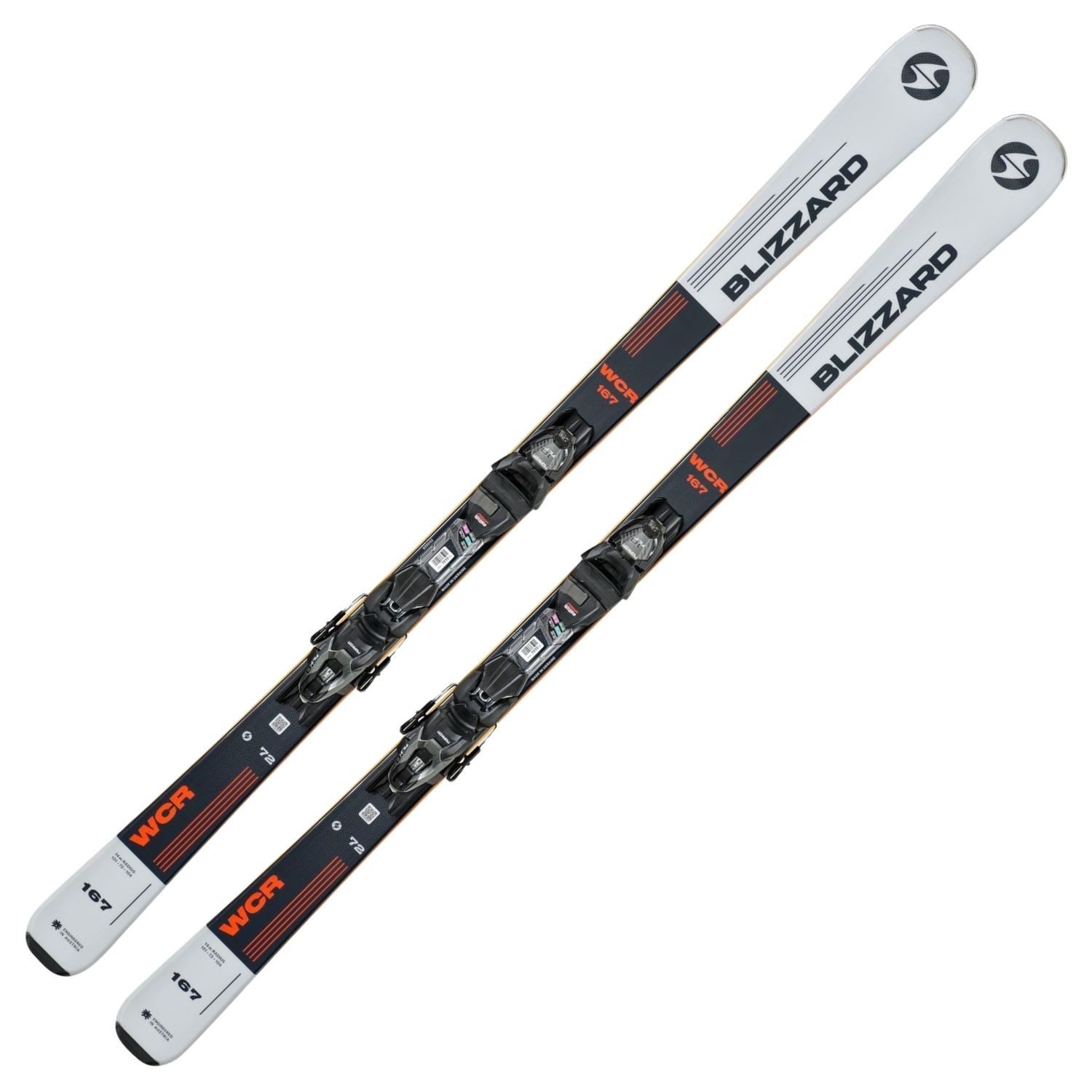 TECNICA Ski, Blizzard WCR 146cm Alpinski Full Camber Rocker + Bindung TLT 10 Z3-10