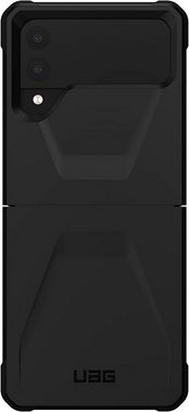 UAG Handyhülle Civilian, [Samsung Galaxy Z Flip 4 5G Hülle, Offiziell "Designed for Samsung" zertifiziert, Wireless-Charging kompatibel, Sturzfestes Case nach US-Militärstandard] - schwarz
