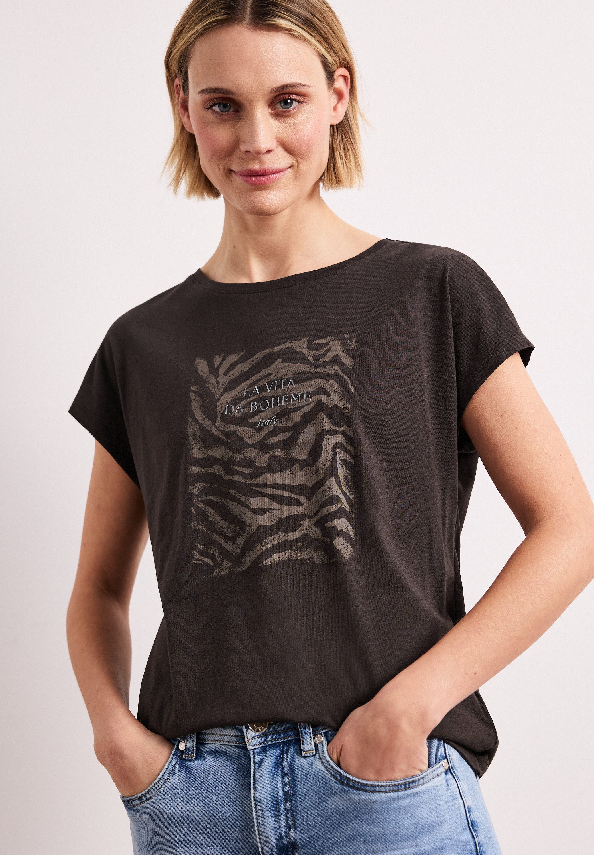 STREET ONE T-Shirt Jersey günstig online kaufen