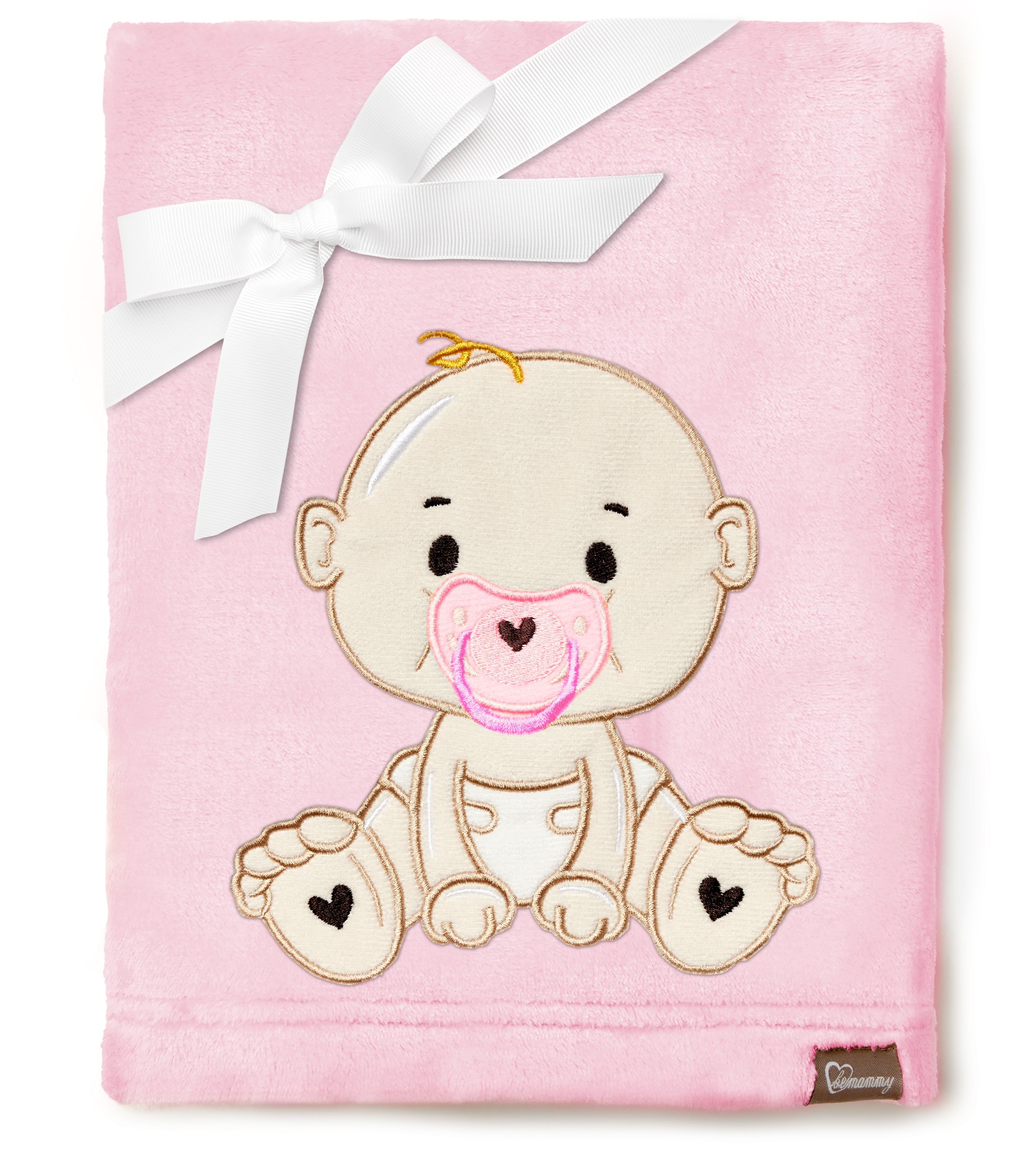 Wohndecke Warme Kuscheldecke Babydecke Blanket Baby Geschenk BE20-168, Be Mammy