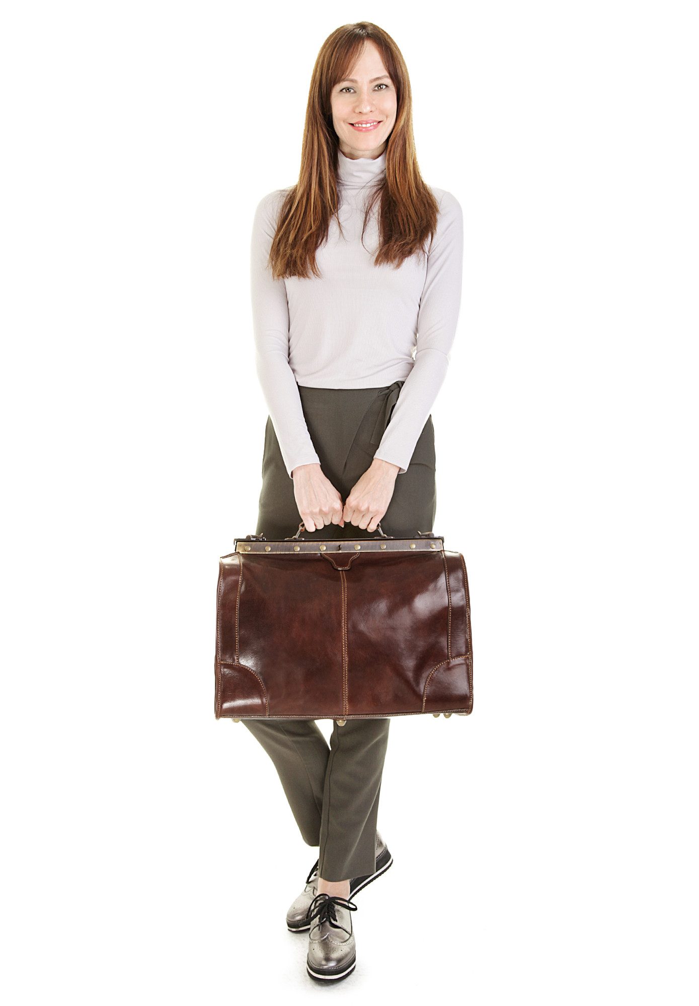 Piké Reisetasche LOMBARDIA MEDIUM, echt Leder, Made in Italy günstig online kaufen