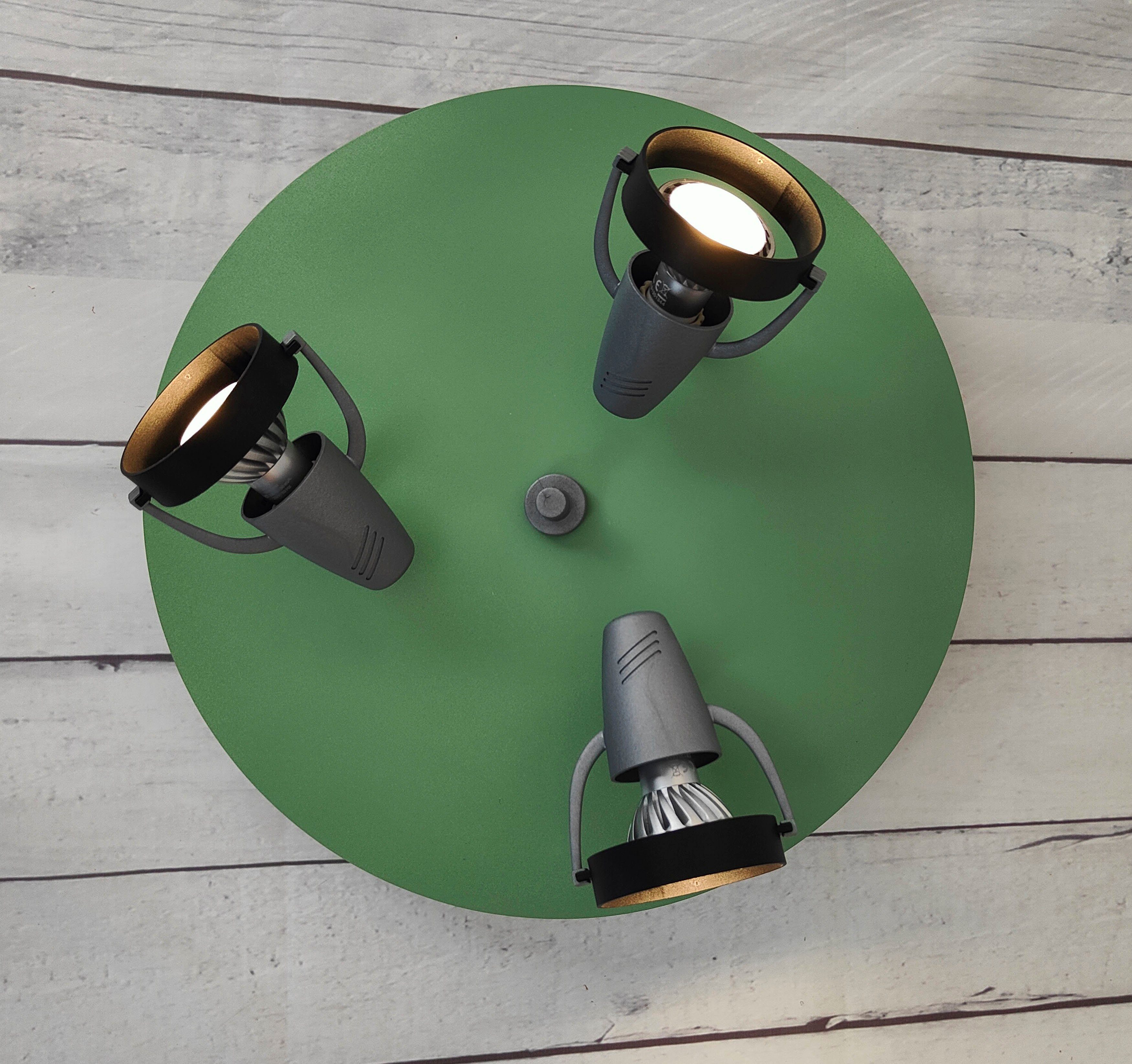 niermann Deckenstrahler Strahler, Kinderlampe, 3 verstellbare Spots, Kinderzimmer