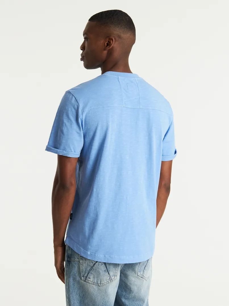 CHASIN' T-Shirt BRODY SLUB - Regular Fit Kurzarmshirt im Used Look