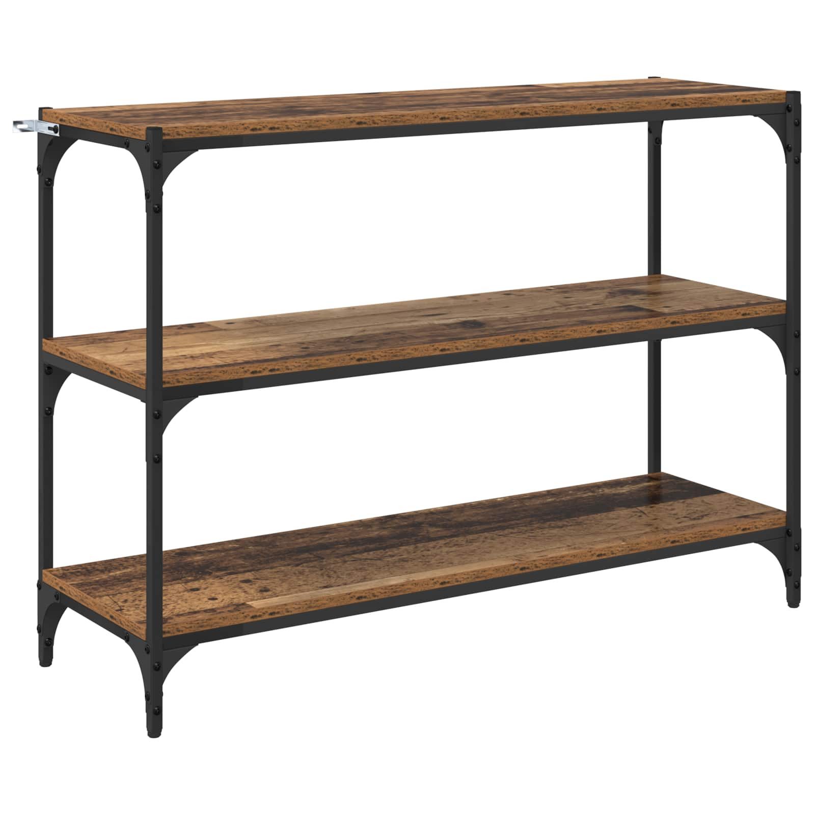 vidaXL Bücherregal Bücherregal Altholz 100 x 33 x 70,5 cm Holzwerkstoff, 1-tlg.