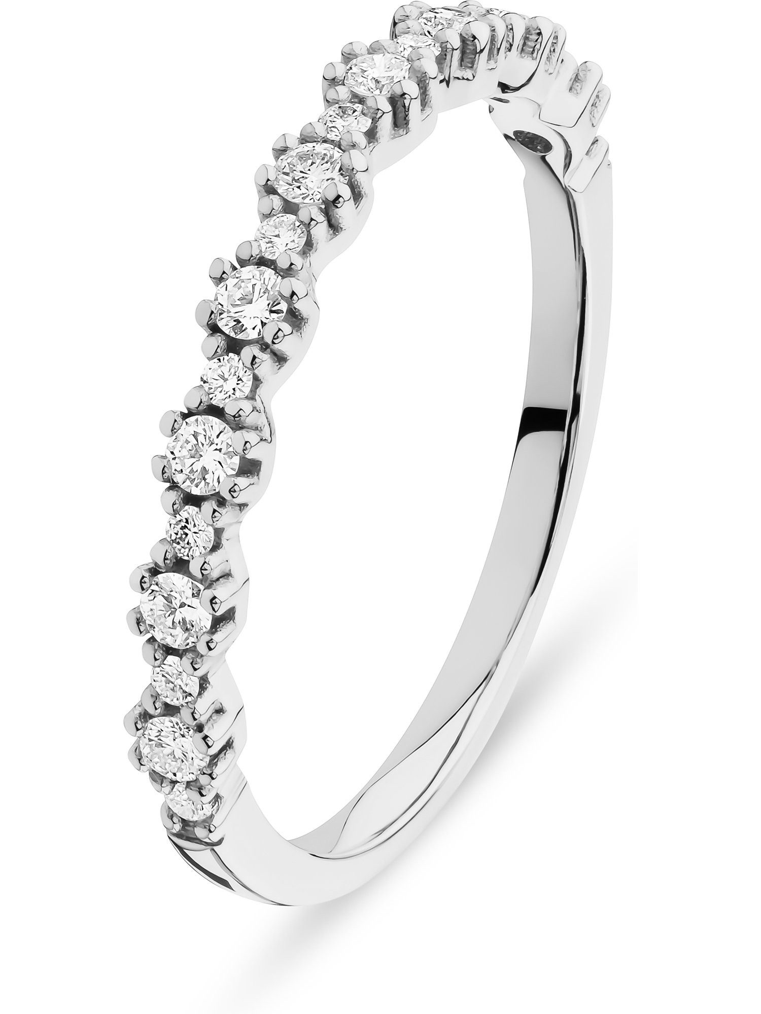 CHRIST Diamantring CHRIST Damen-Damenring 9 Diamant günstig online kaufen