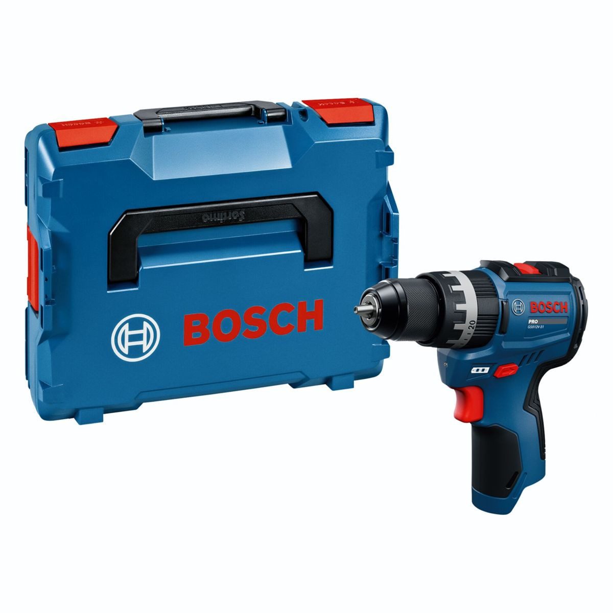 BOSCH Bohrschrauber GSB12V-31 (solo, L) Akku-Schlagbohrschrauber