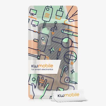 kwmobile Handyhülle Hülle für Xiaomi 12 / 12X, Holz Handy Schutzcase - Handy Case Schutzhülle - Smartphone Cover