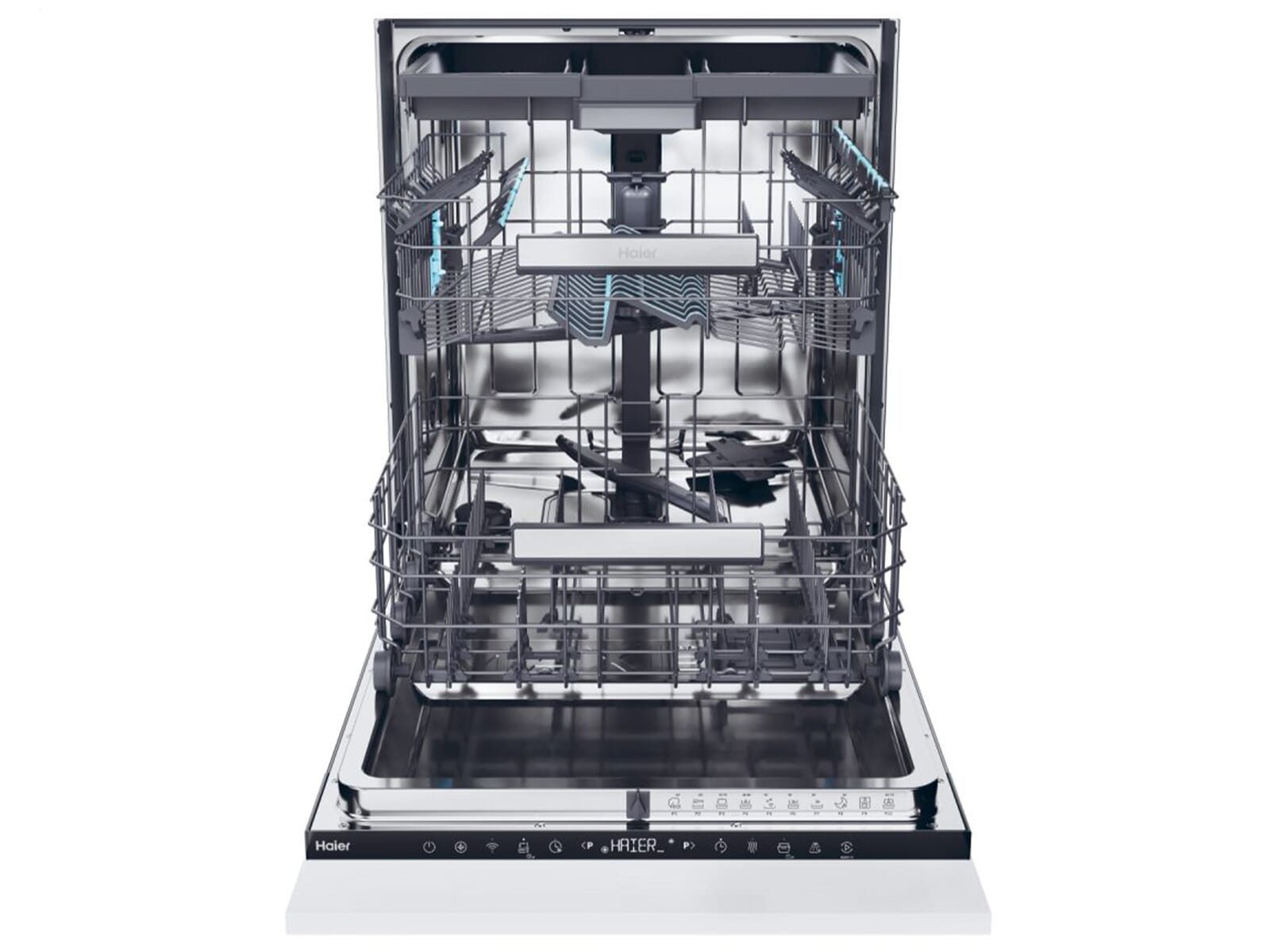 Haier vollintegrierbarer Geschirrspüler XI 6B0S3FSB-84, 9.5 l, 16 Maßgedecke, autoOpen dry autom. Türöffnung