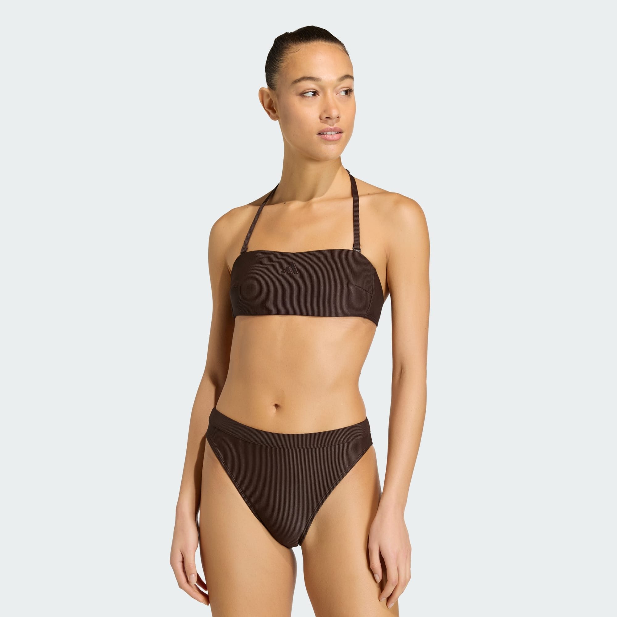 Bandeau-Bikini-Top ICONISEA RIBBED PADDED BANDEAU BIKINIOBERTEIL