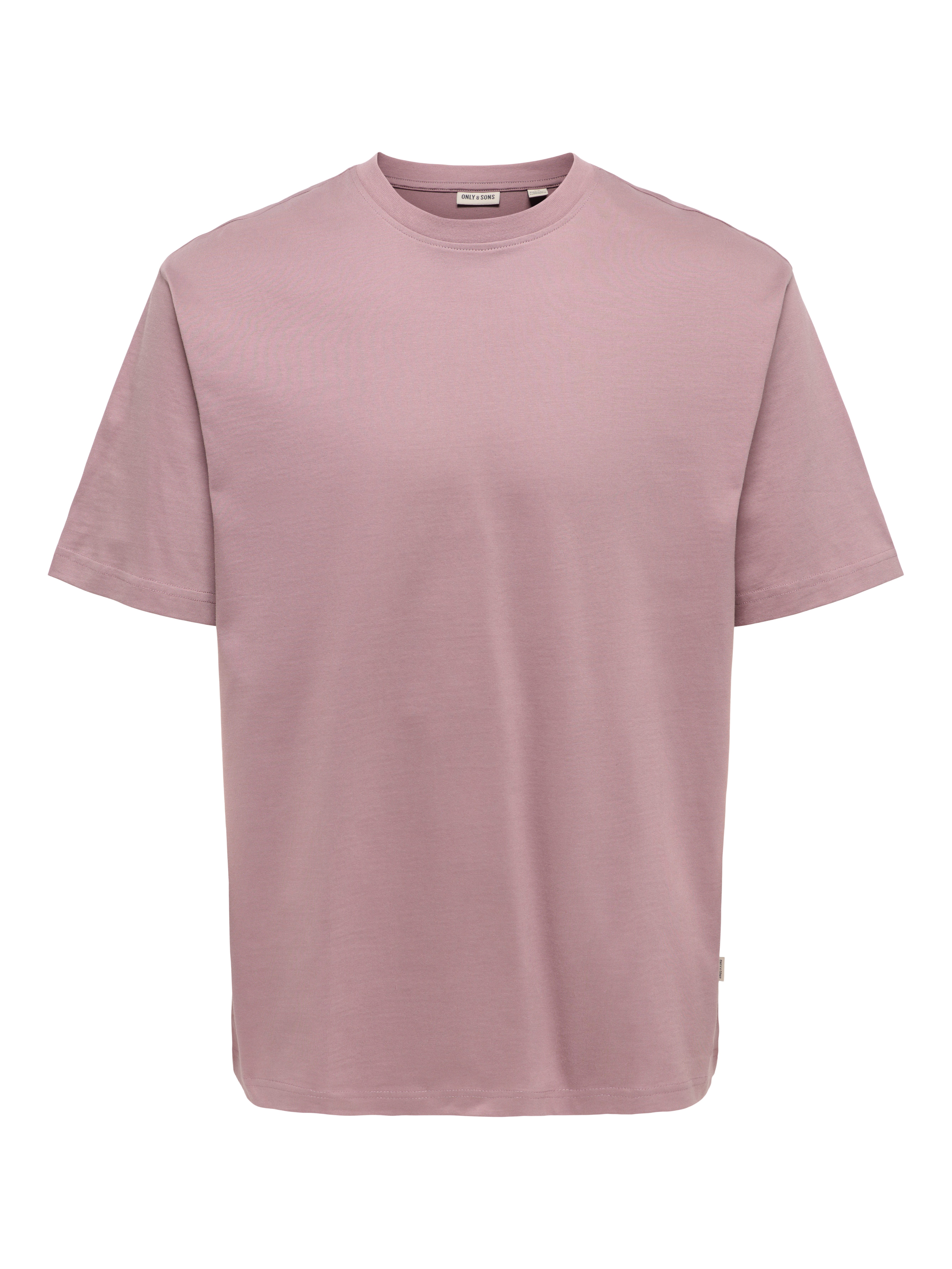 ONLY & SONS Rundhalsshirt ONSFRED RLX SS TEE Baumwolle, relaxed fit