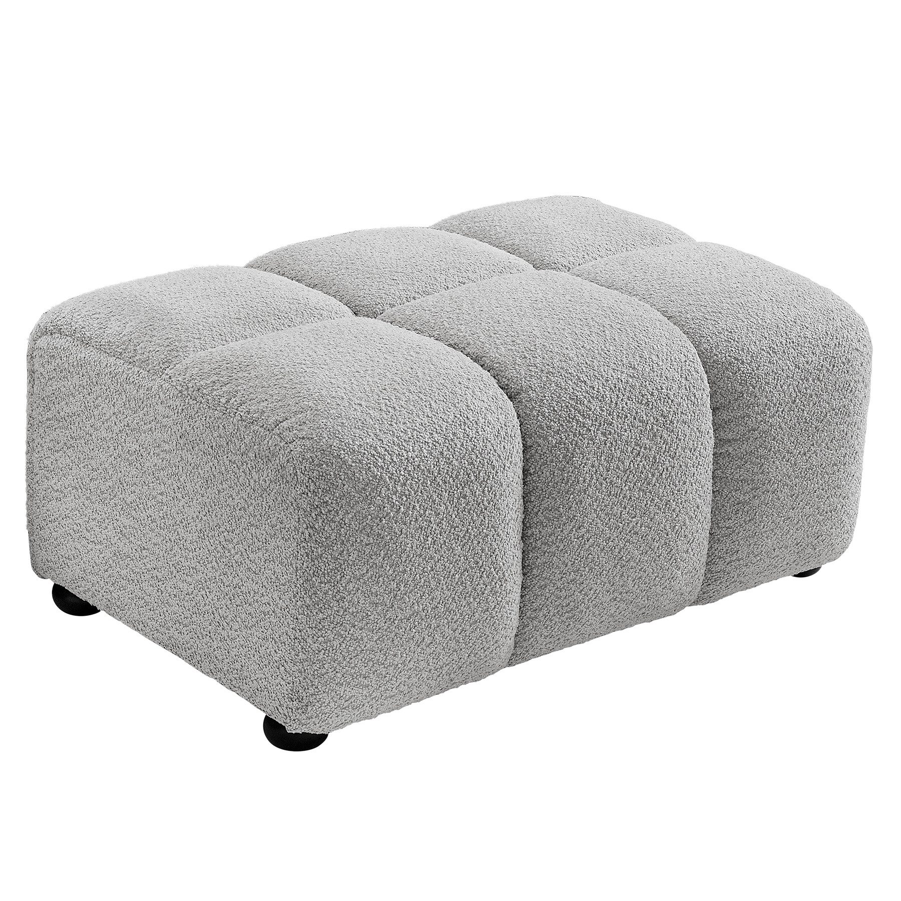 riess-ambiente Fußhocker CLOUD 100cm grau · günstig online kaufen