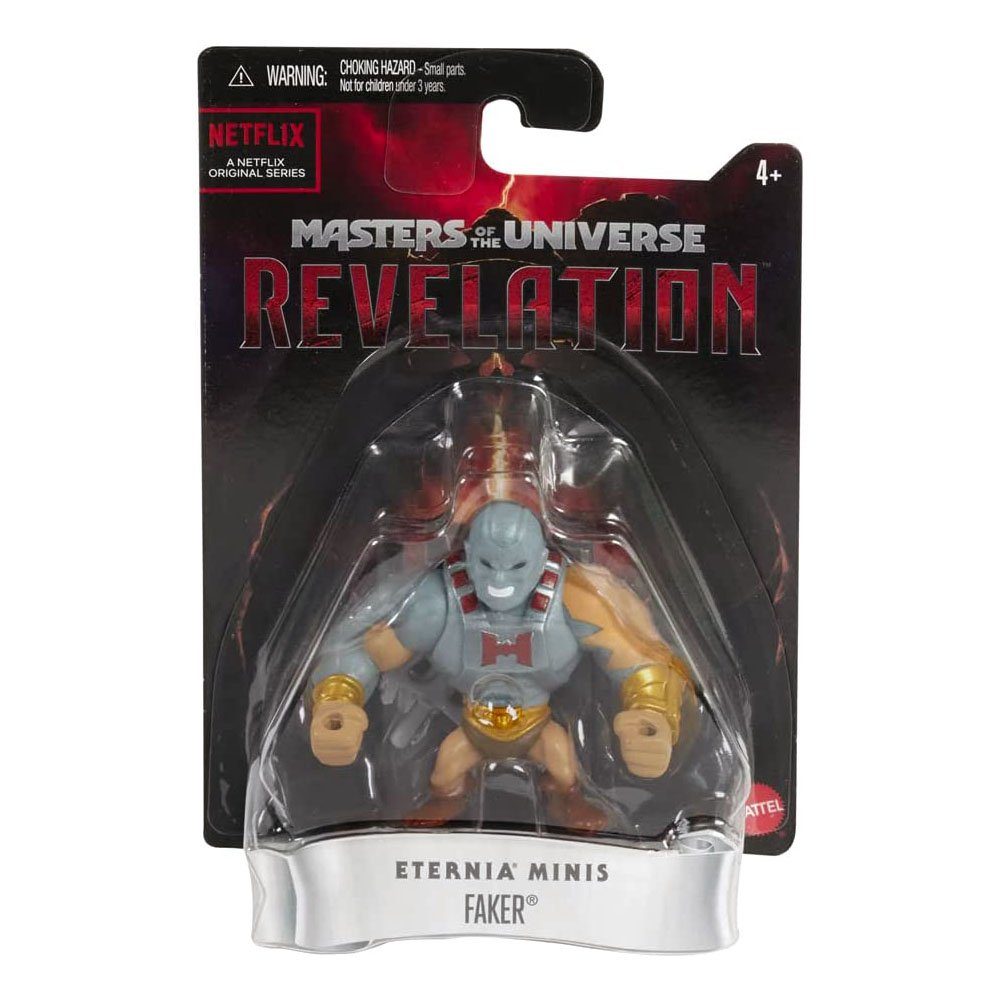 Mattel® Spielfigur Masters of the Universe Eternia Minis, (8 cm Figur), Revelation Figur: Faker