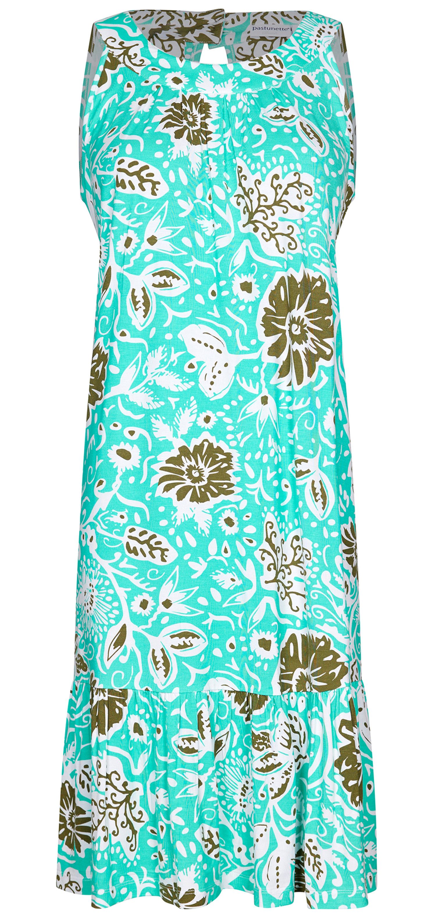 Pastunette Sommerkleid Modisches Damen Kleid ohne Arm (1-tlg) Modisches Design