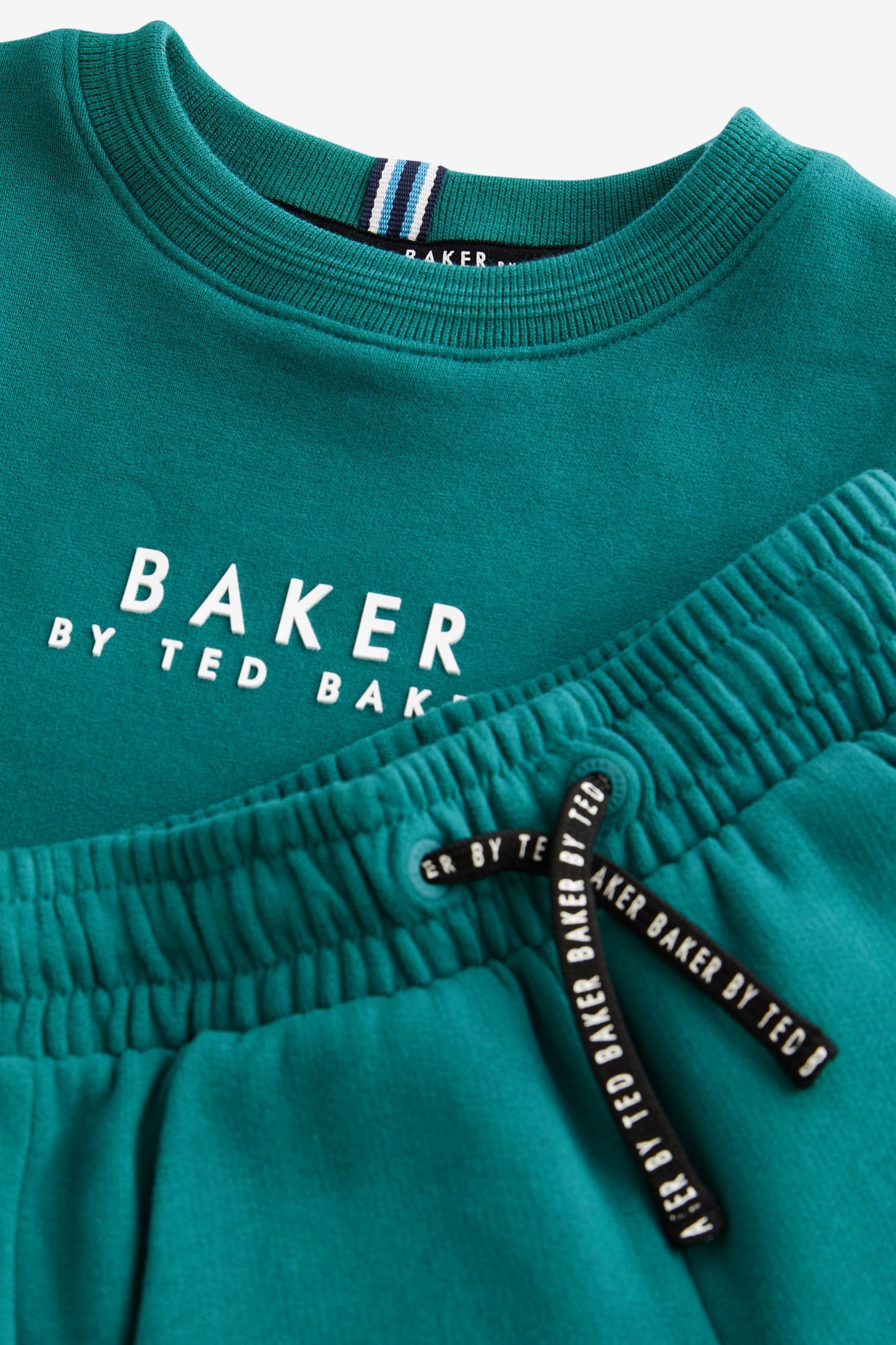 Ted mit Baker Jogginganzug (2-tlg) by Baker Baker Ted Sweatanzug Baker by Green Sweatshirt