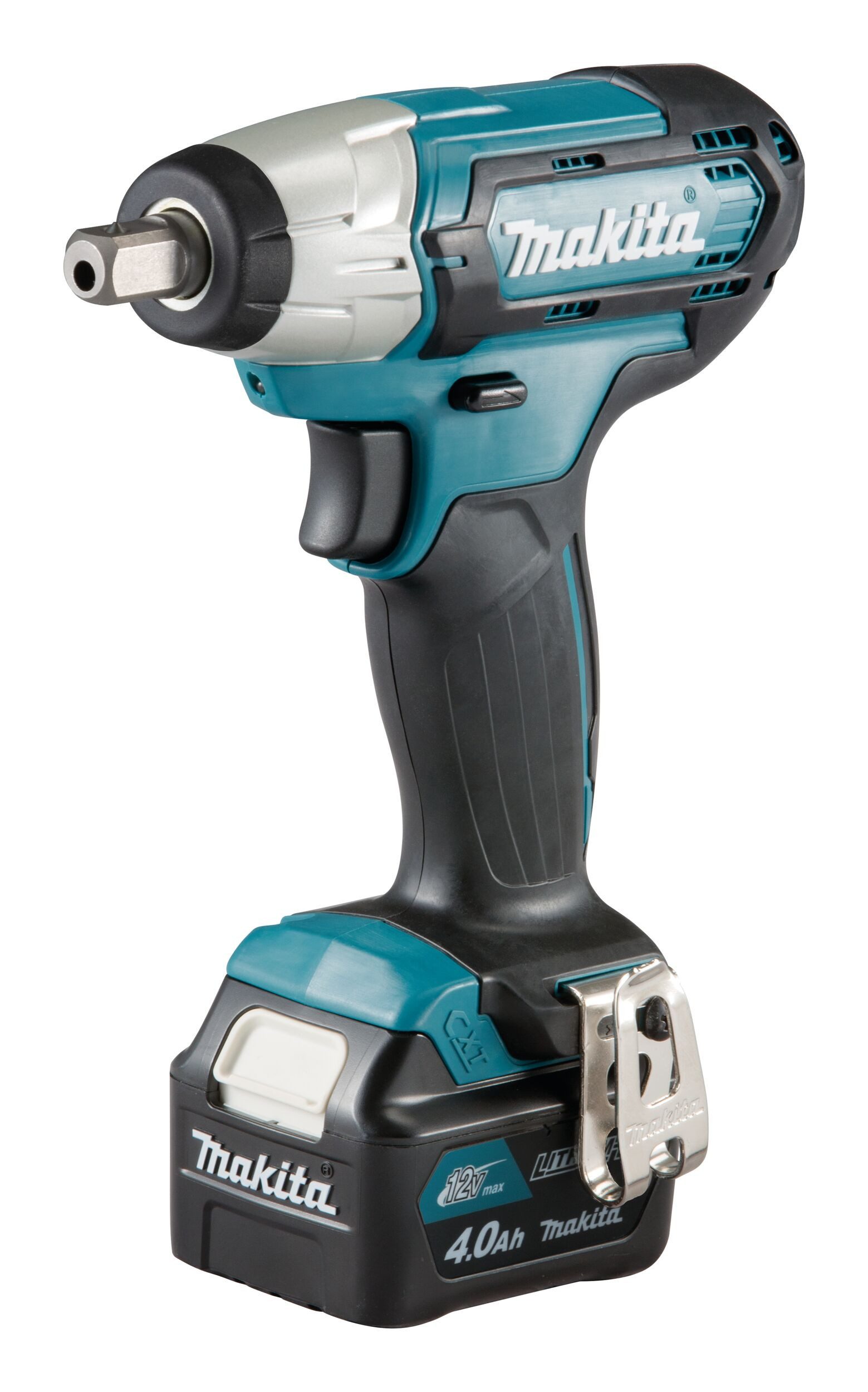 Makita Akku-Schlagschrauber, 2600 U/min, 12V, TW141DSMJ, 1/2", 145 Nm, 2 x 4 Ah Li-Ion in MAKPAC 1