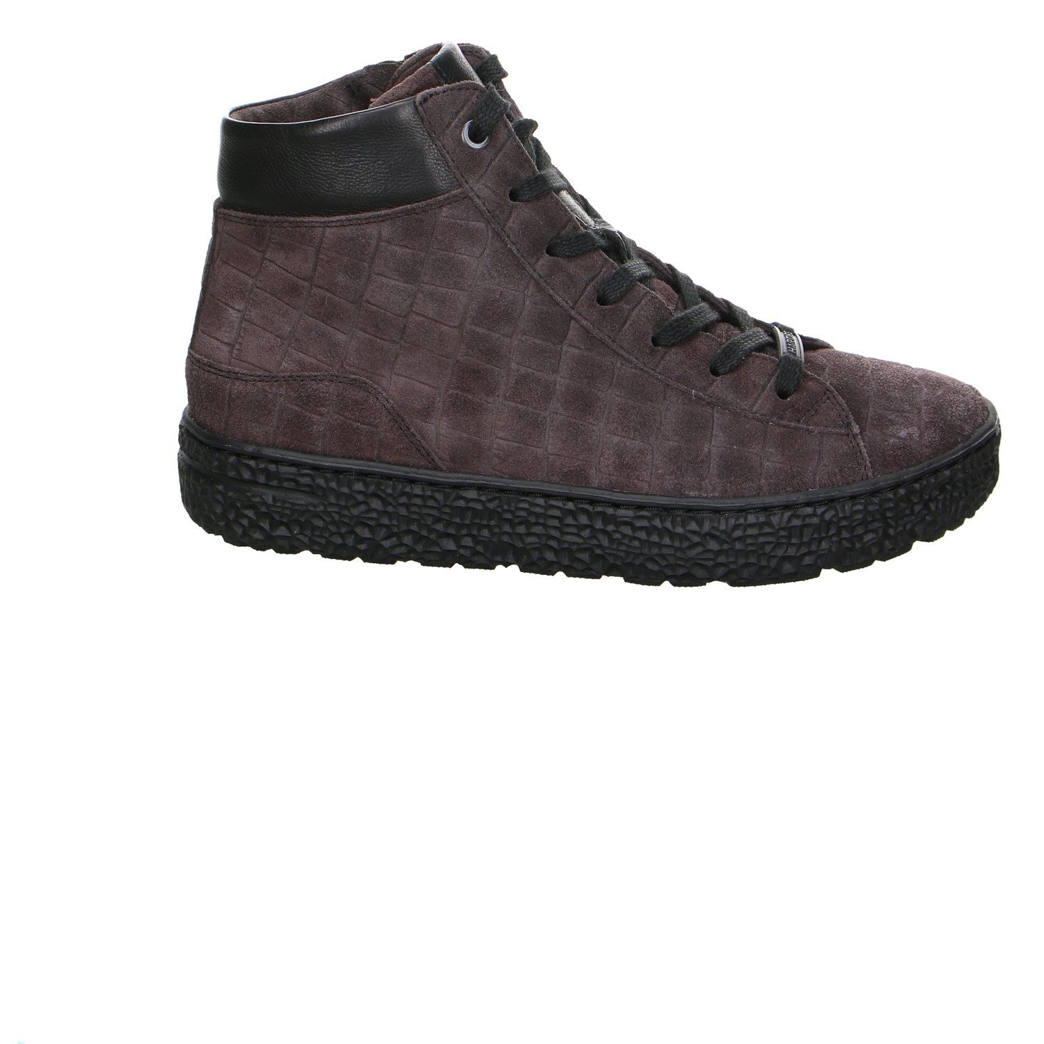 Hartjes Hartjes Velour Schnürschuhe grau Schnürschuh