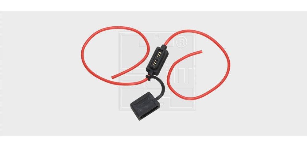 SWG SWG Sicherungshalter für Flachstecksicherungen mit Autoladekabel
