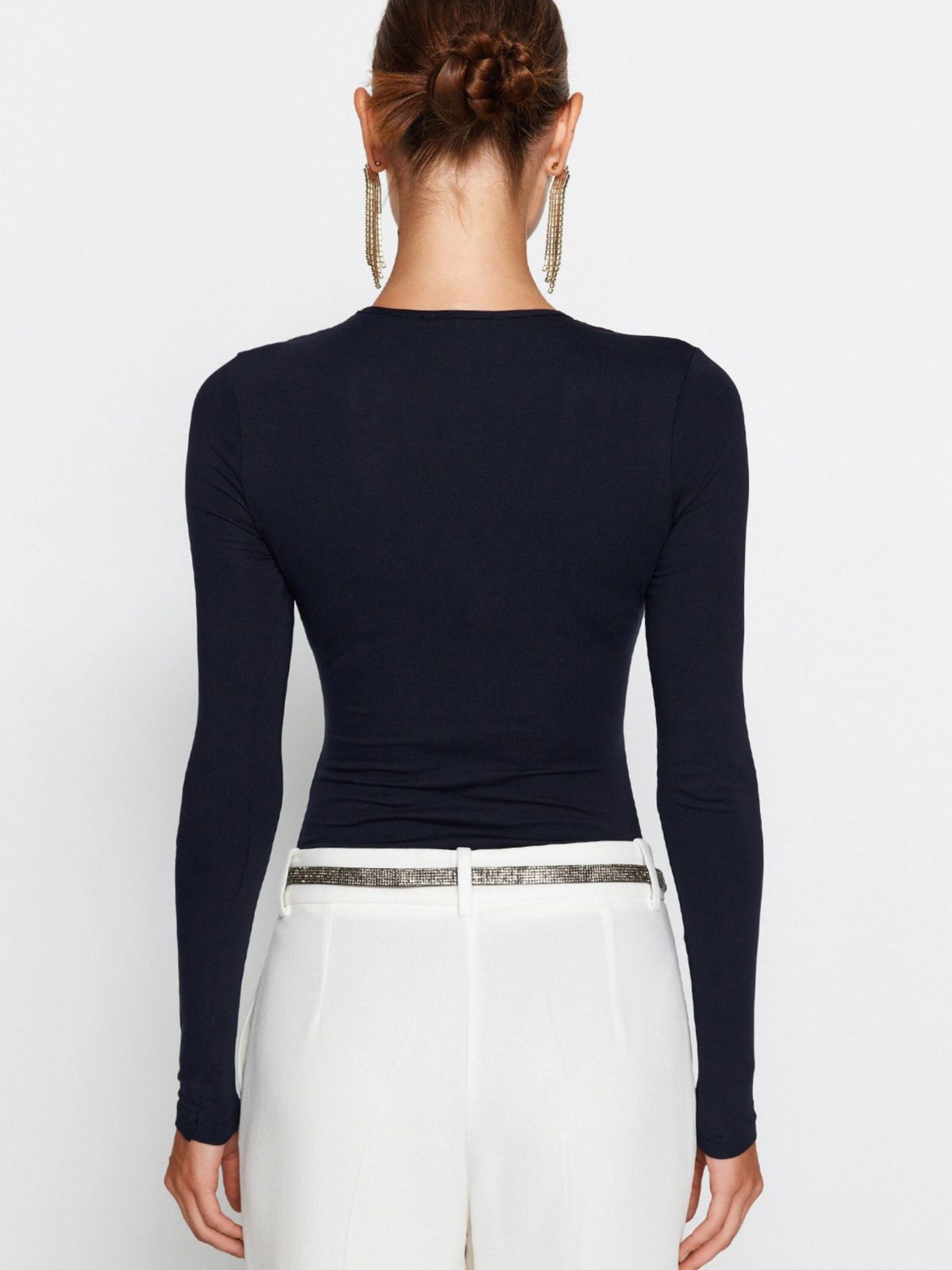 Trendyol Shirtbody (1-tlg) Plain/ohne Details