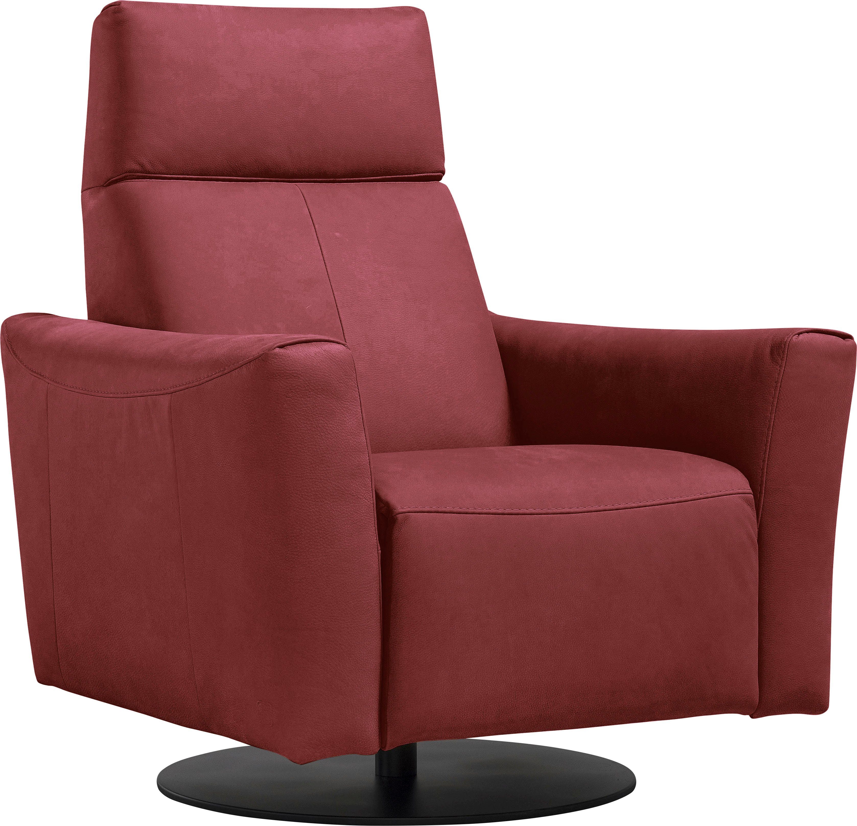 Egoitaliano Sessel Blues Designsessel, Loungesessel, Breite 84cm, bequem und elegant, drehbar, inkl. manuelle Relaxfunktion durch Push-Back-Mechanismus