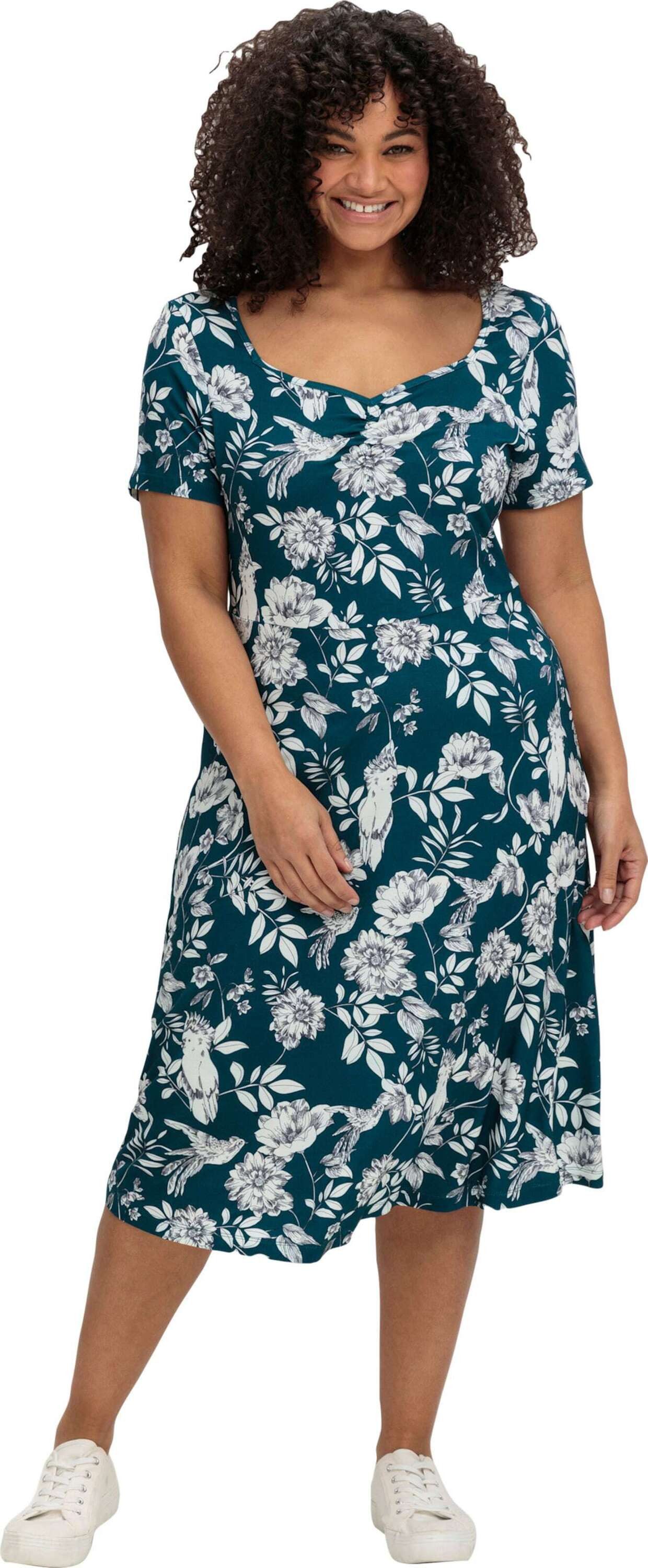 sheego by Joe Browns Jerseykleid Jerseykleid Kurzarm