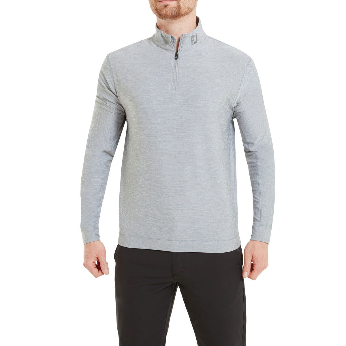 FOOTJOY Longsweatshirt FootJoy Layer Space Dye Chill-Out Grau Herren