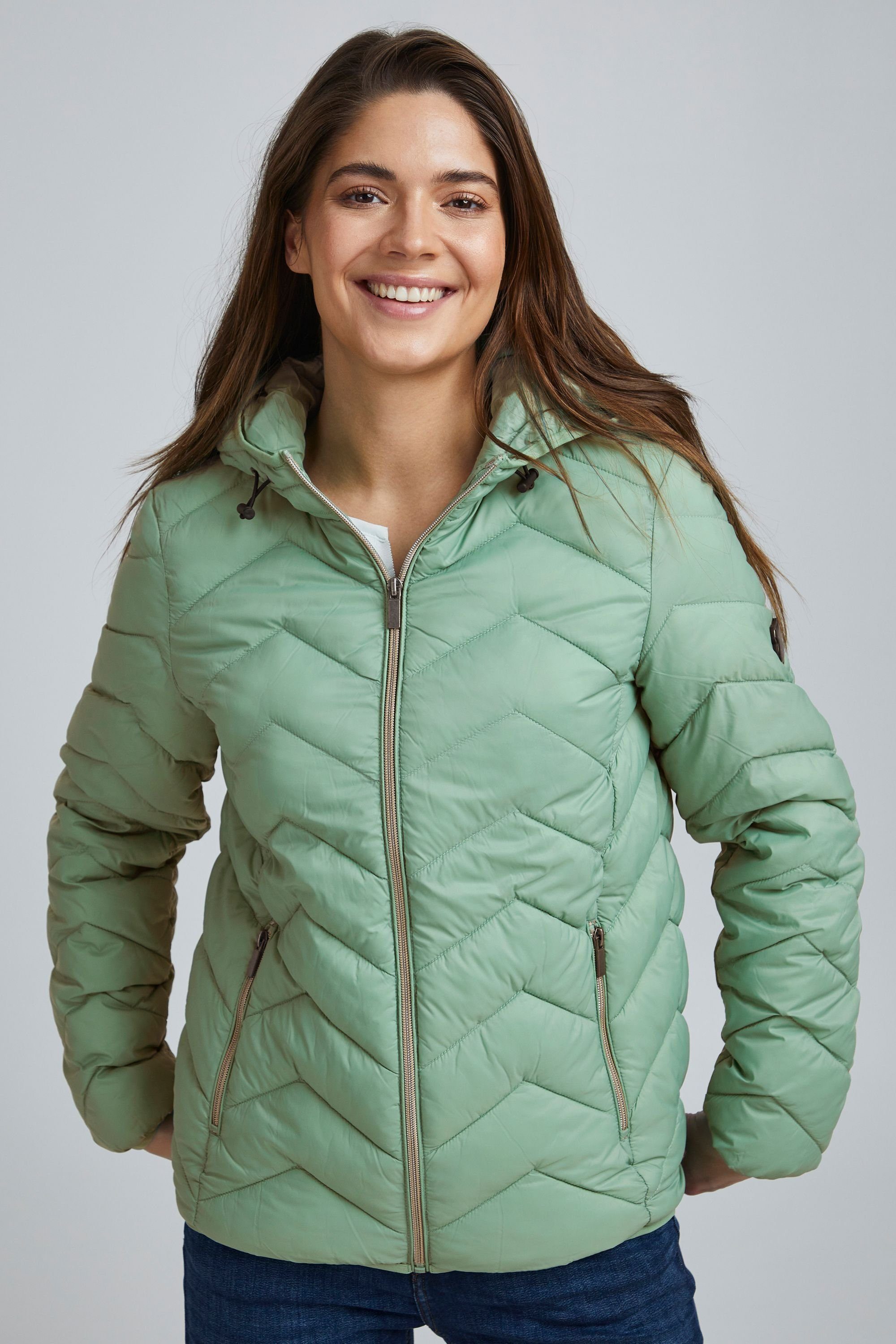 Malachite Green Fransa Steppjacke 1 FRBAPADDING Outerwear fransa