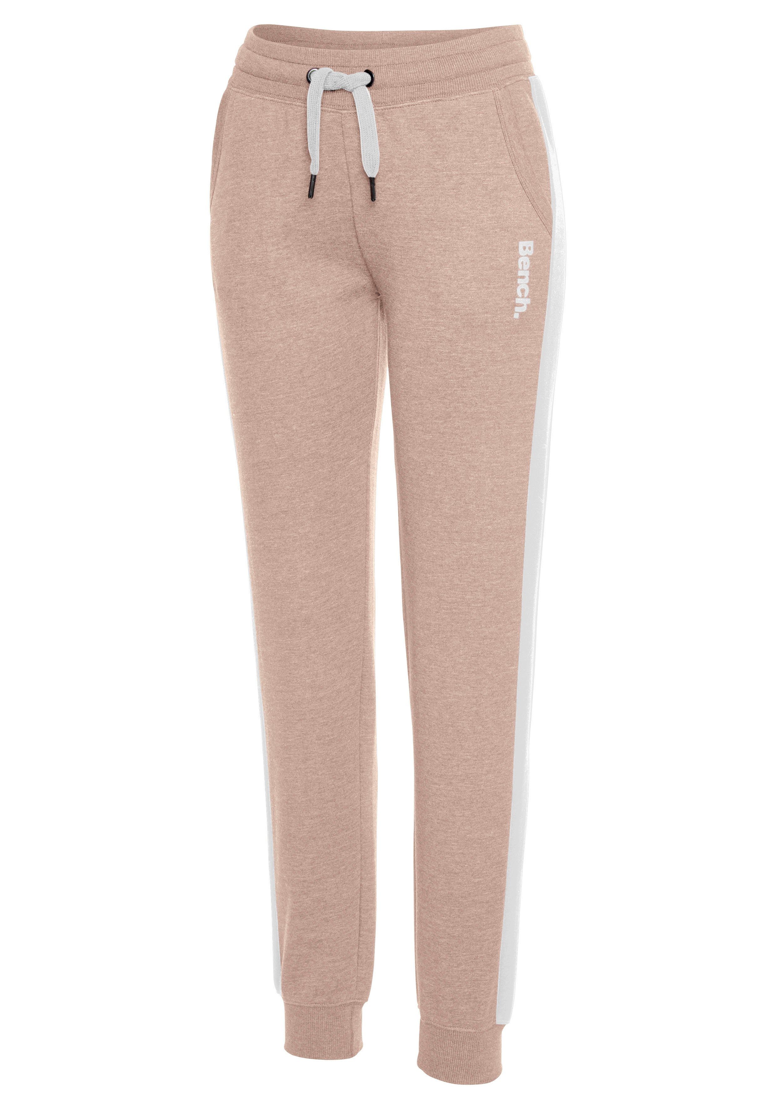 Bench. Loungewear Sweathose mit Seitenstreifen und schmalem Bein
